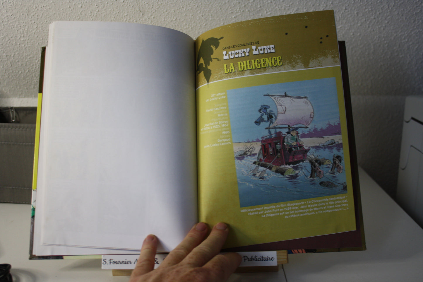 La Diligence – Lucky Luke – Morris et Goscinny - Lucky comics - Publicitaire- 2011 - Sud Ouest, L’éclair…