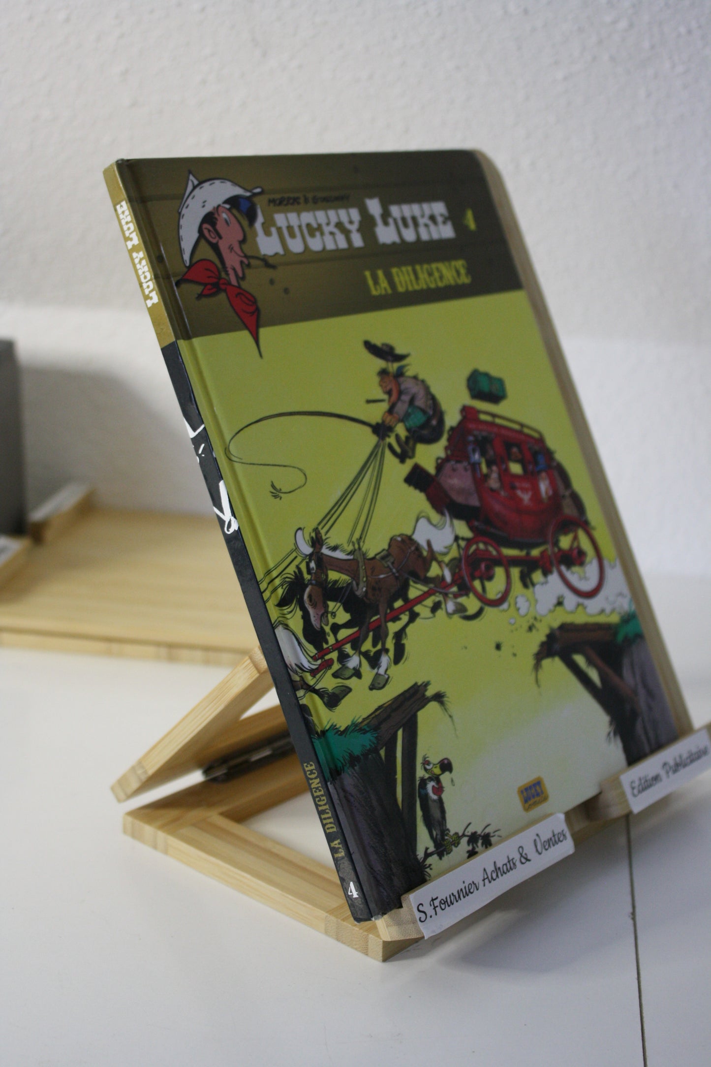 La Diligence – Lucky Luke – Morris et Goscinny - Lucky comics - Publicitaire- 2011 - Sud Ouest, L’éclair…