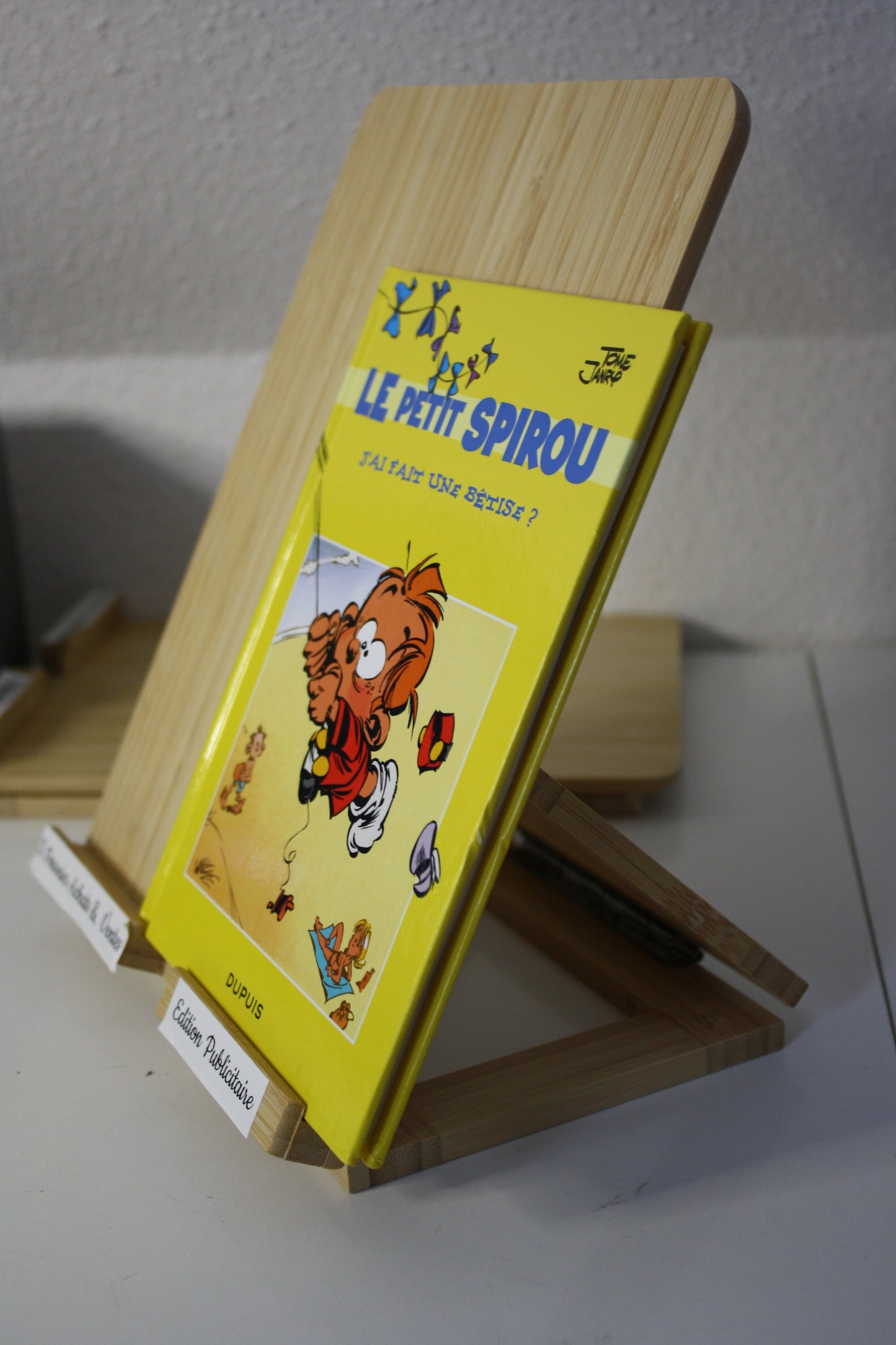 J’ai fait une bêtise ? – Le petit spirou - tome et janry - Dupuis - Publicitaire - 2010 – Total
