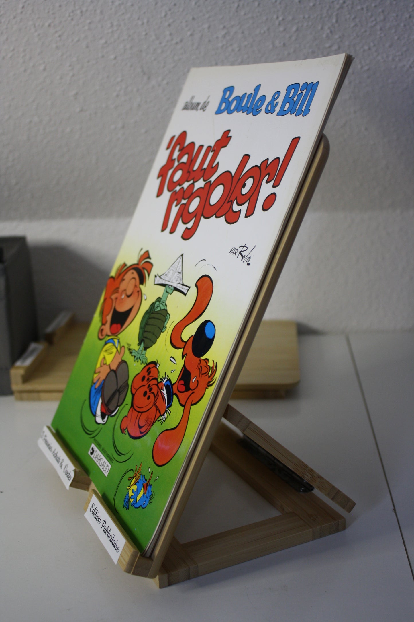 Faut rigoler – Boule et Bill - Roba - Dargaud - Publicitaire - 1997 – Chamois d’or