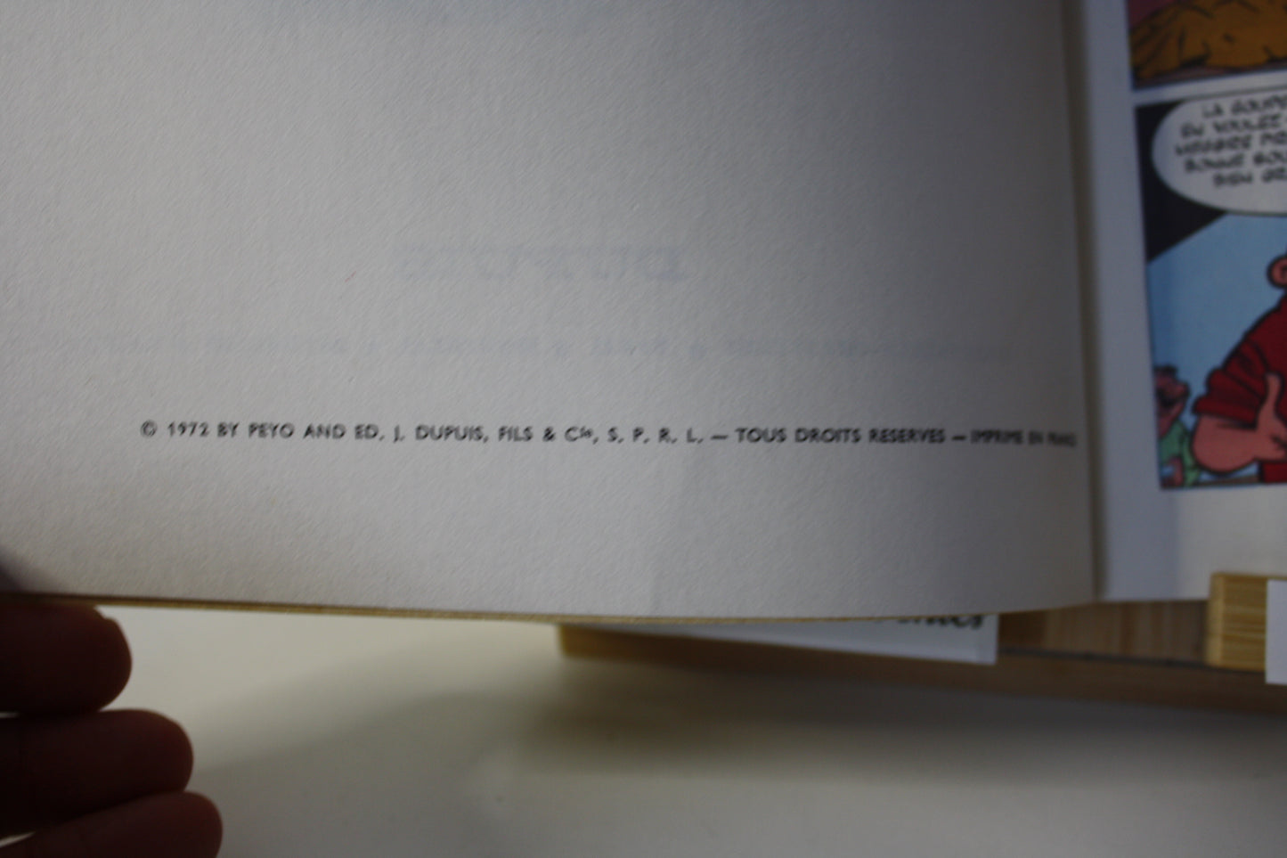 La source des dieux – Johan et Pirlouit – Peyo - Dupuis - Publicitaire - 1972 - Total