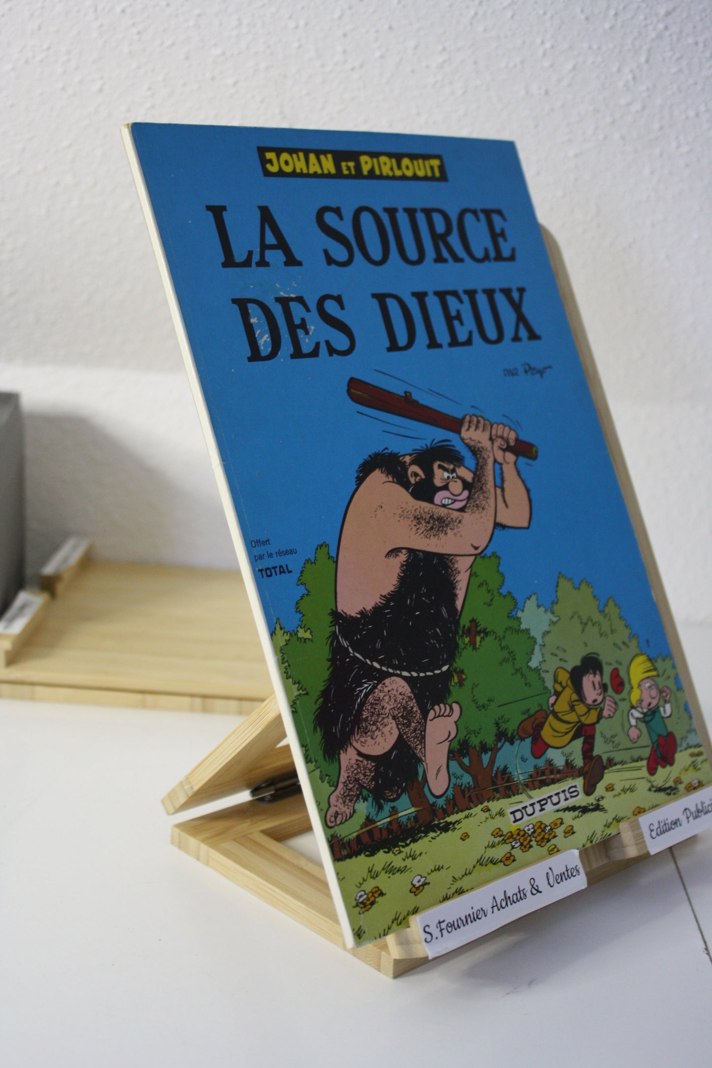 La source des dieux – Johan et Pirlouit – Peyo - Dupuis - Publicitaire - 1972 - Total