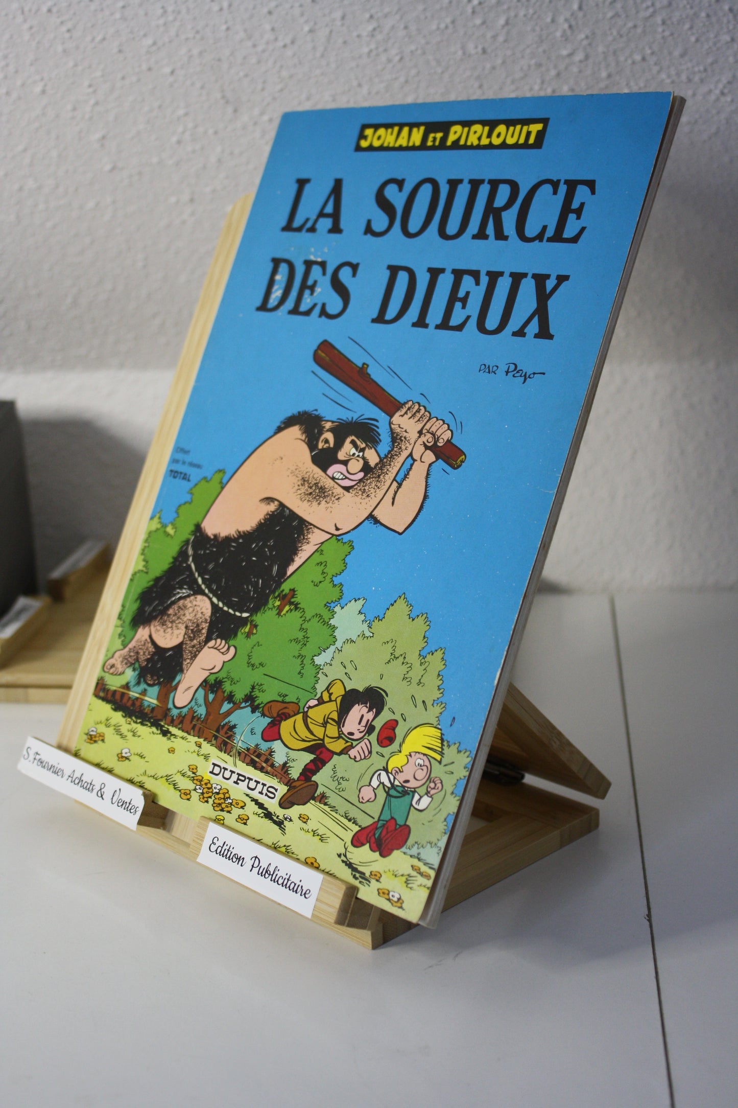 La source des dieux – Johan et Pirlouit – Peyo - Dupuis - Publicitaire - 1972 - Total