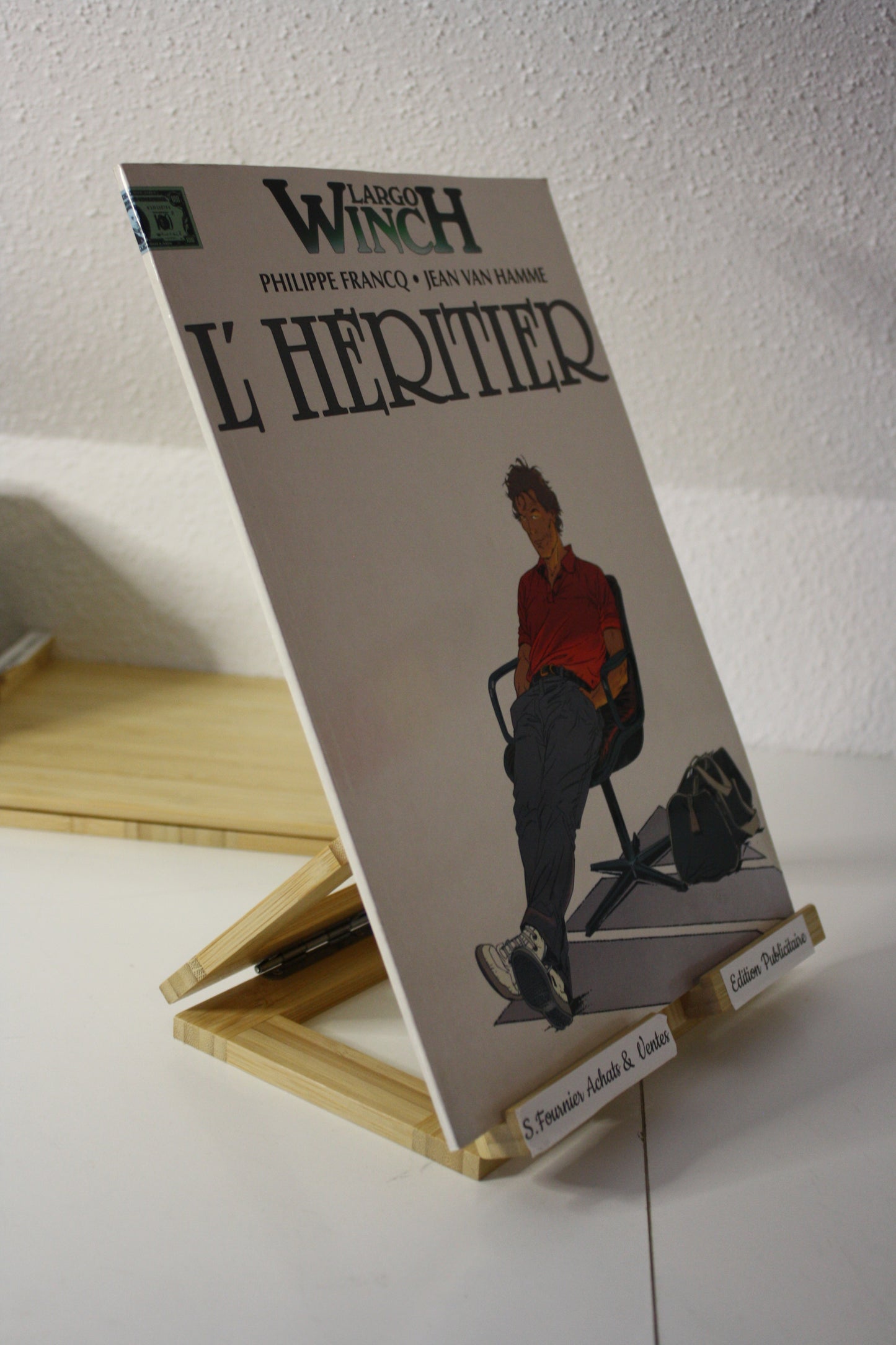 L’héritier – Largo Winch – Francq et Van Hamme - Dupuis - Publicitaire – 1999 - Kodak