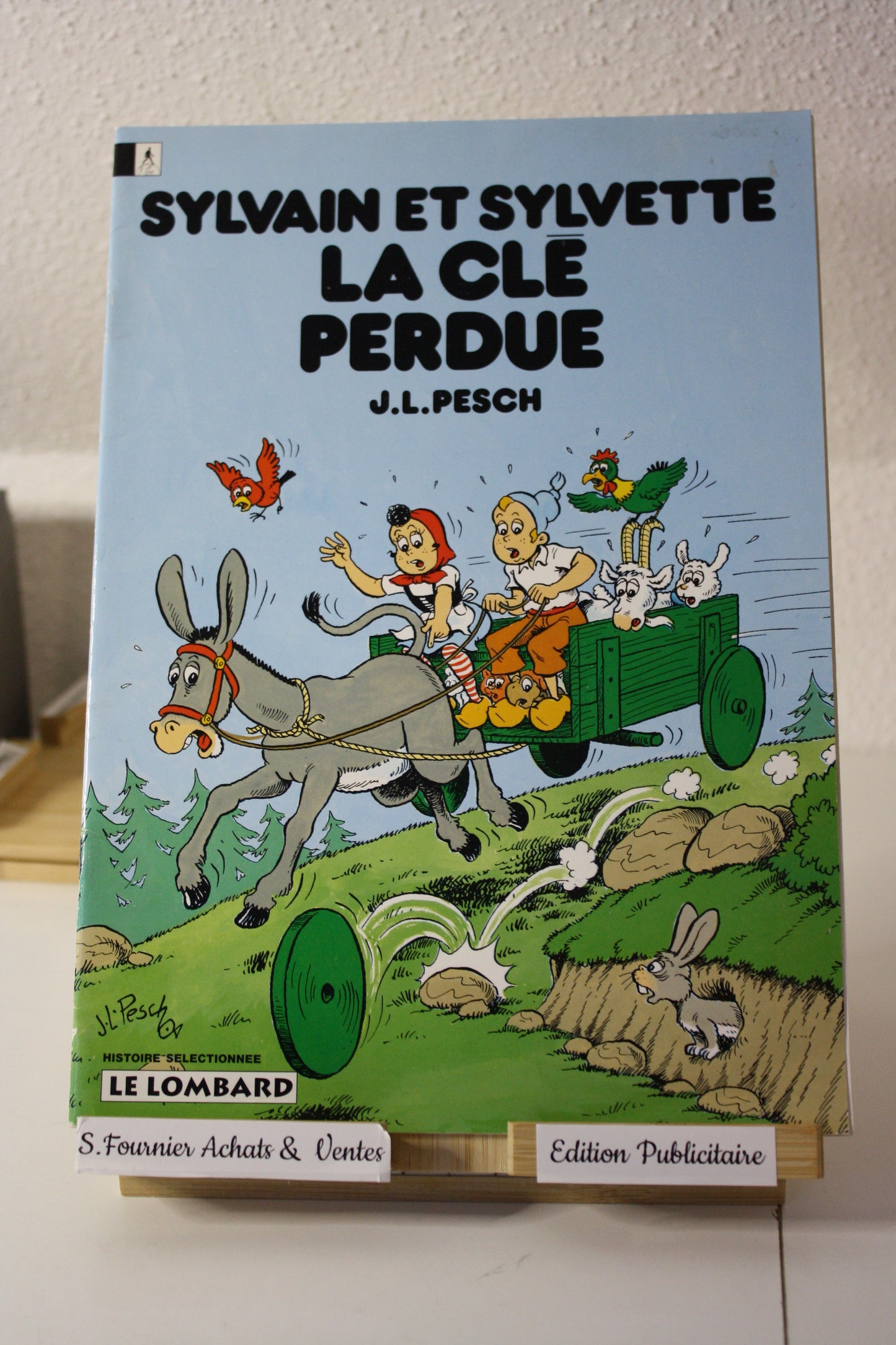 La cle perdue – Sylvain et Sylvette – Pesch - Le lombard - Publicitaire - 1994 - Chamois d'or