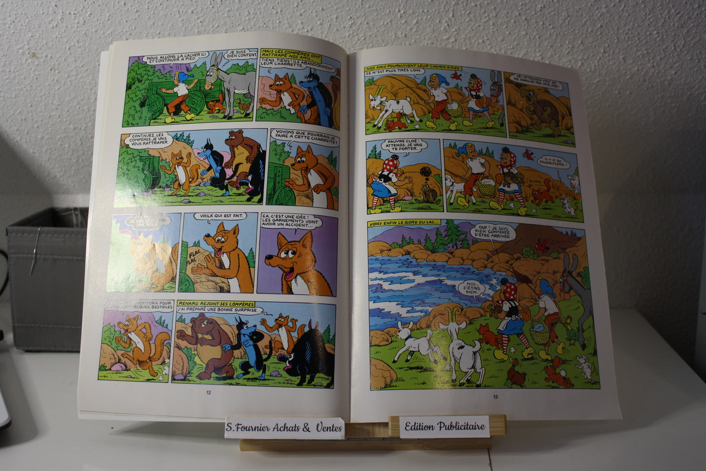 La cle perdue – Sylvain et Sylvette – Pesch - Le lombard - Publicitaire - 1994 - Chamois d'or