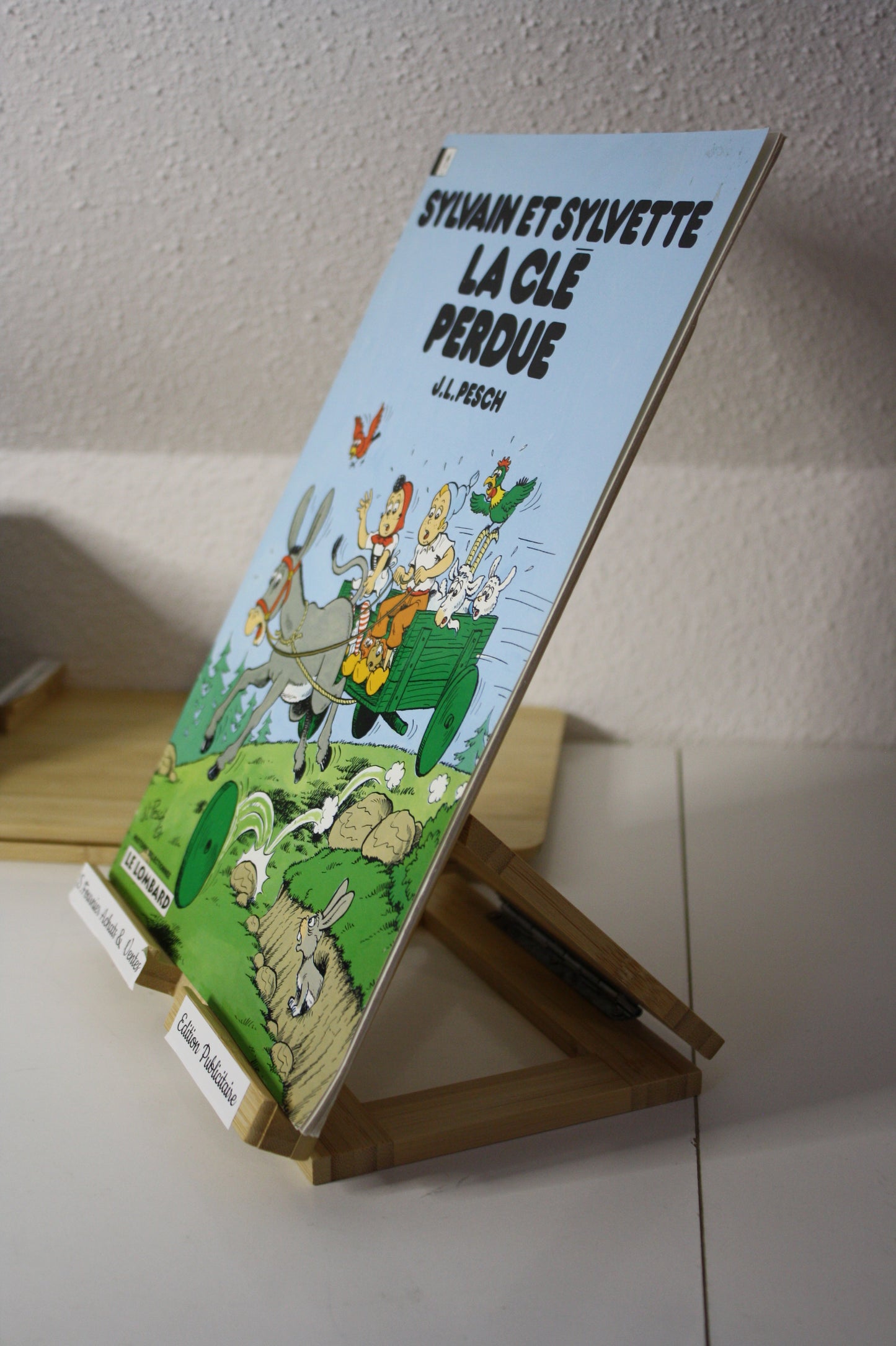 La cle perdue – Sylvain et Sylvette – Pesch - Le lombard - Publicitaire - 1994 - Chamois d'or