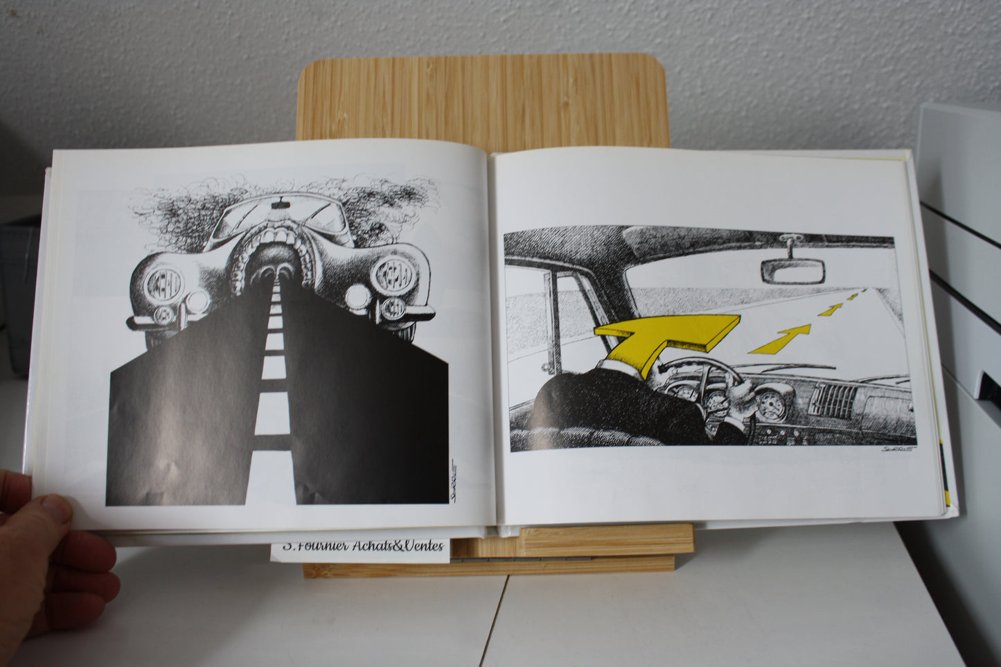 L’automobile – - Serre – Editions Jacques Glénat – Réedition - 1994