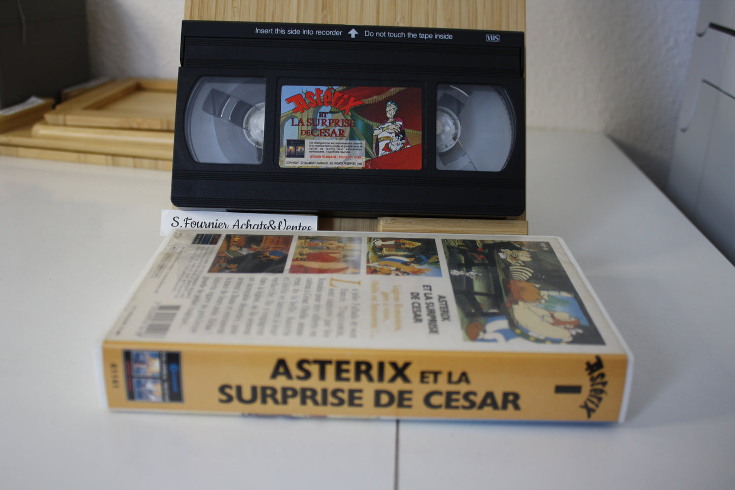La surprise de César – Astérix – Goscinny Uderzo - Albert René - Objet dérivé - 1993 - Cassette VHS