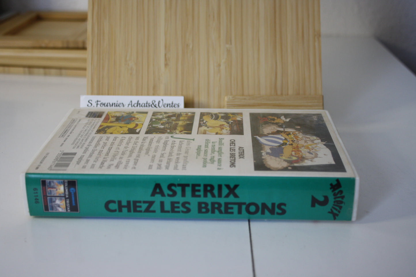 Asterix chez les bretons – Astérix – Goscinny Uderzo - Albert René - Objet Dérivé - 1993 - Cassette VHS