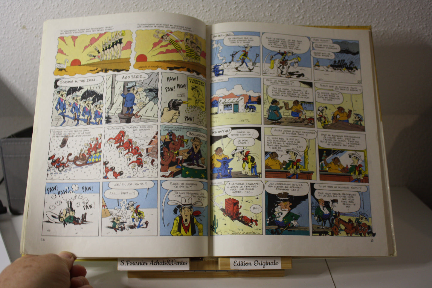 La ballade des Daltons et autres histoires – Lucky Luke – Morris - Dargaud - EO – 1986