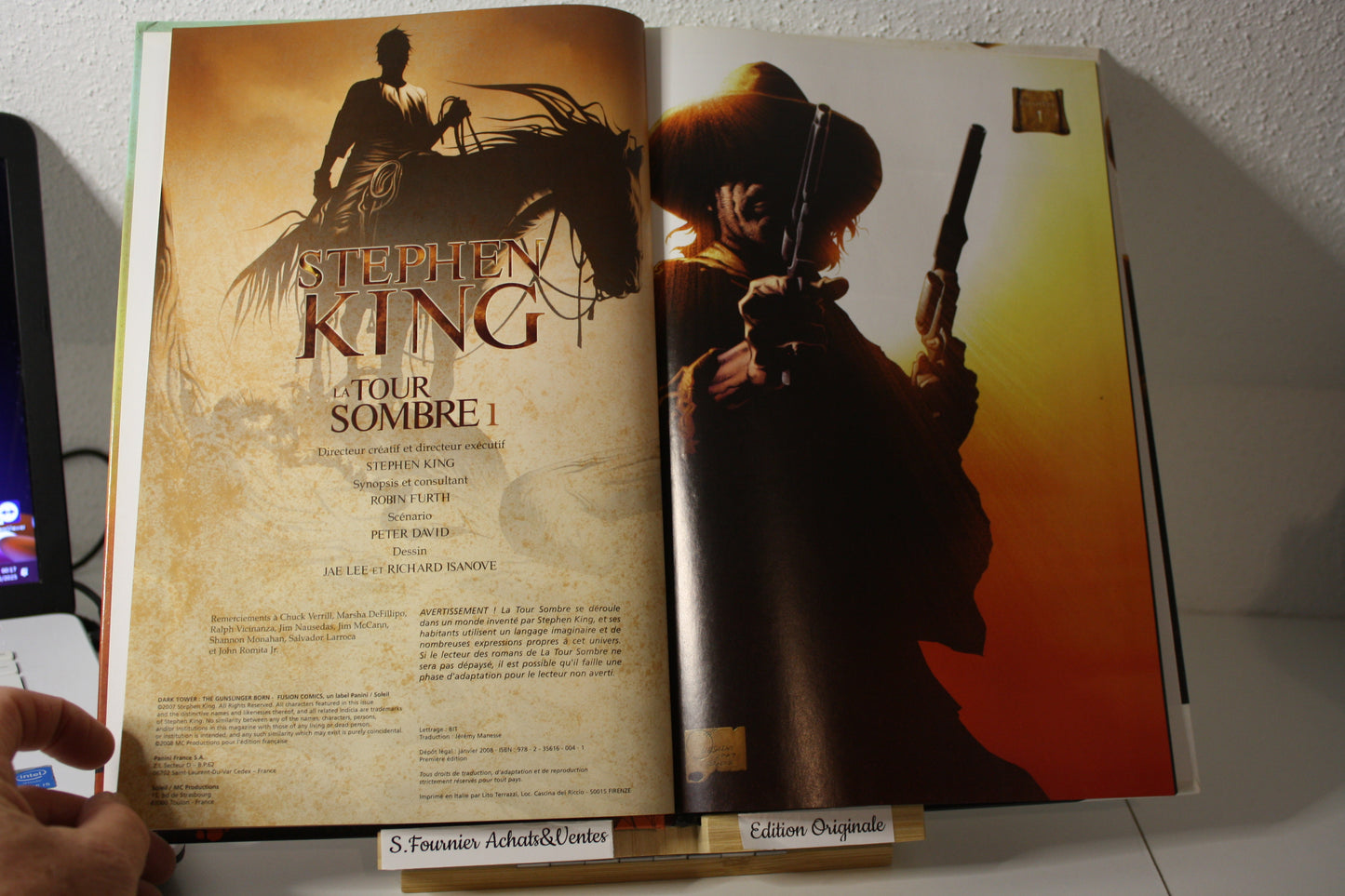La tour sombre 1 – Tour Sombre - Stephen king – Fusion Comics - EO - 2008