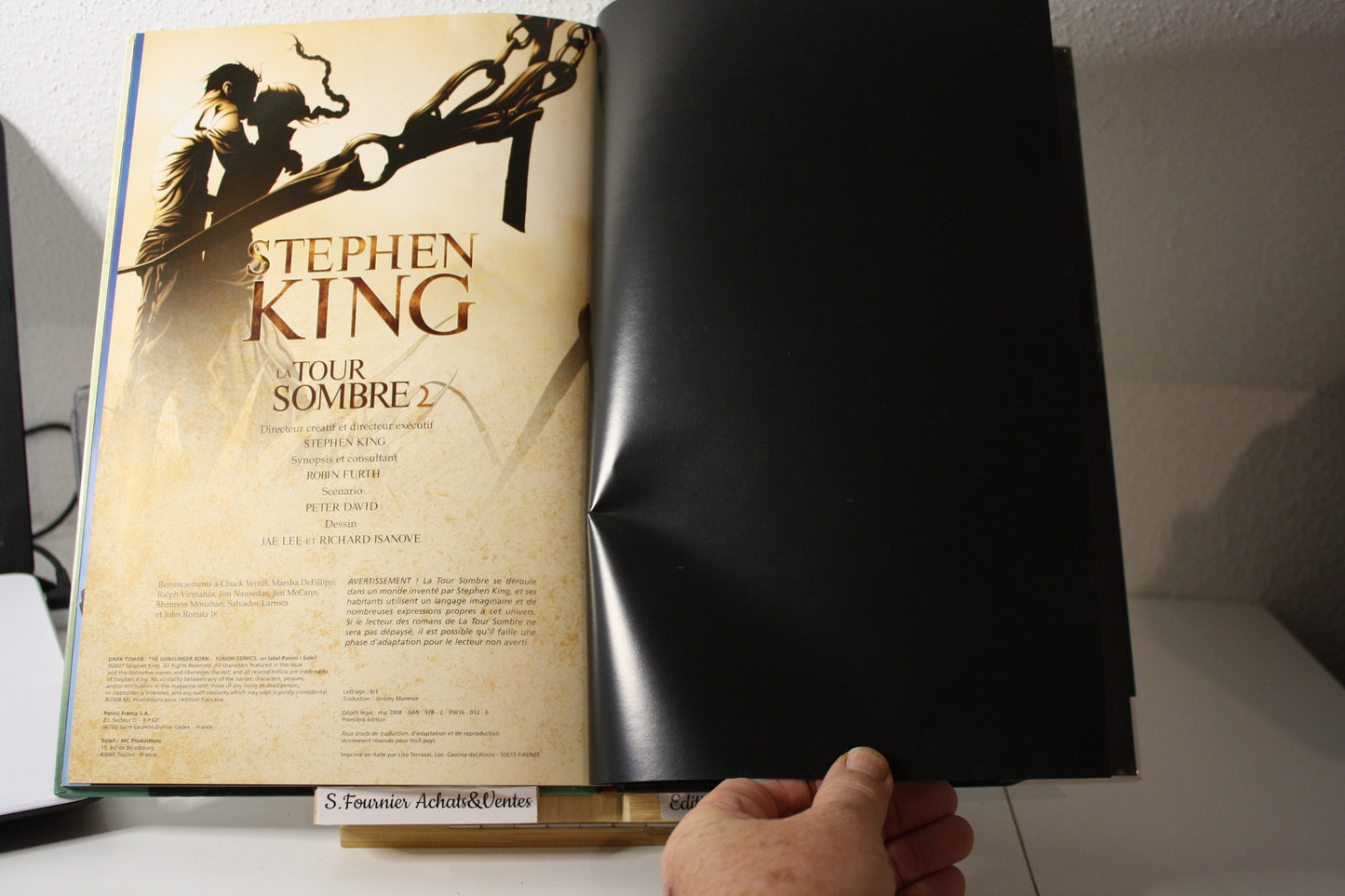 La tour sombre 2 – Tour Sombre - Stephen king – Fusion Comics - EO - 2008