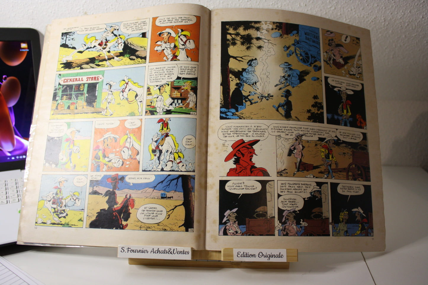 N°11 1ère année - – Lucky Luke – - Mensuel - 1974