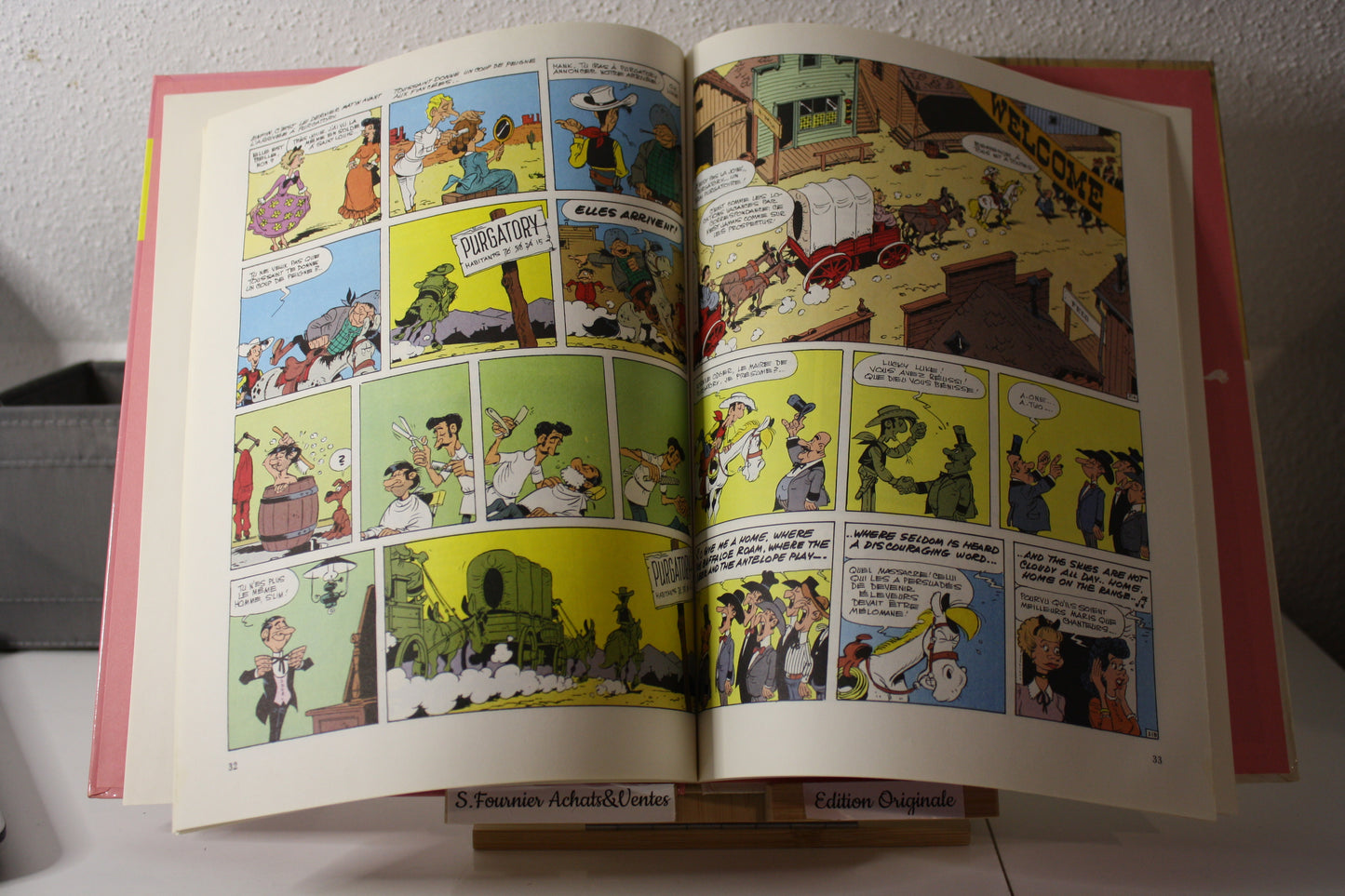 La fiancée de Lucky Luke – Lucky Luke – Moriis et Vidal - Dargaud - EO – 1985