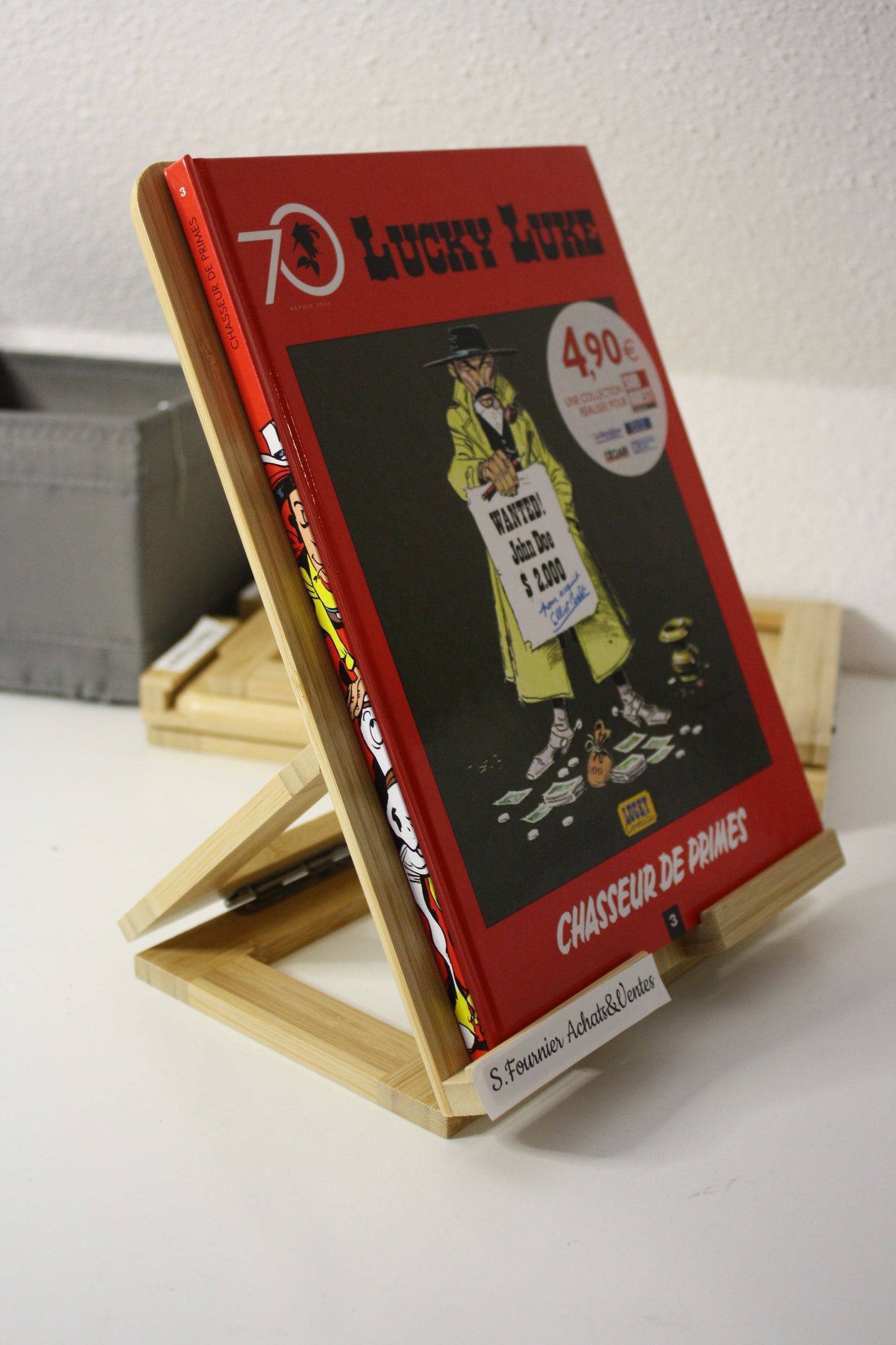 Chasseur de primes – Lucky Luke – Morris - Journaux du Sud Ouest - Publicitaire - 2016 - 70 ans