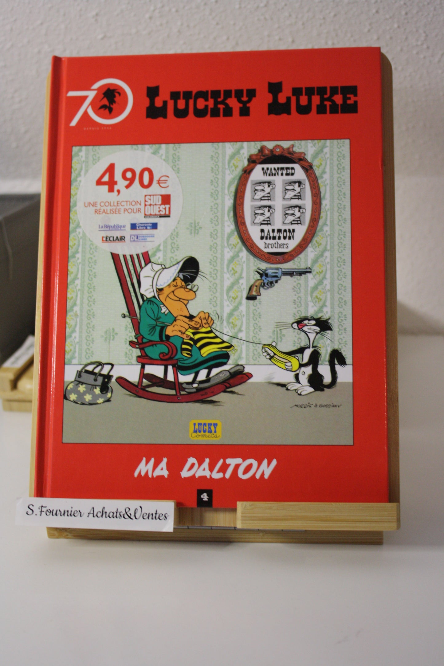 Ma Dalton – Lucky Luke – Morris - Journaux du Sud Ouest - Publicitaire - 2016 - 70 ans