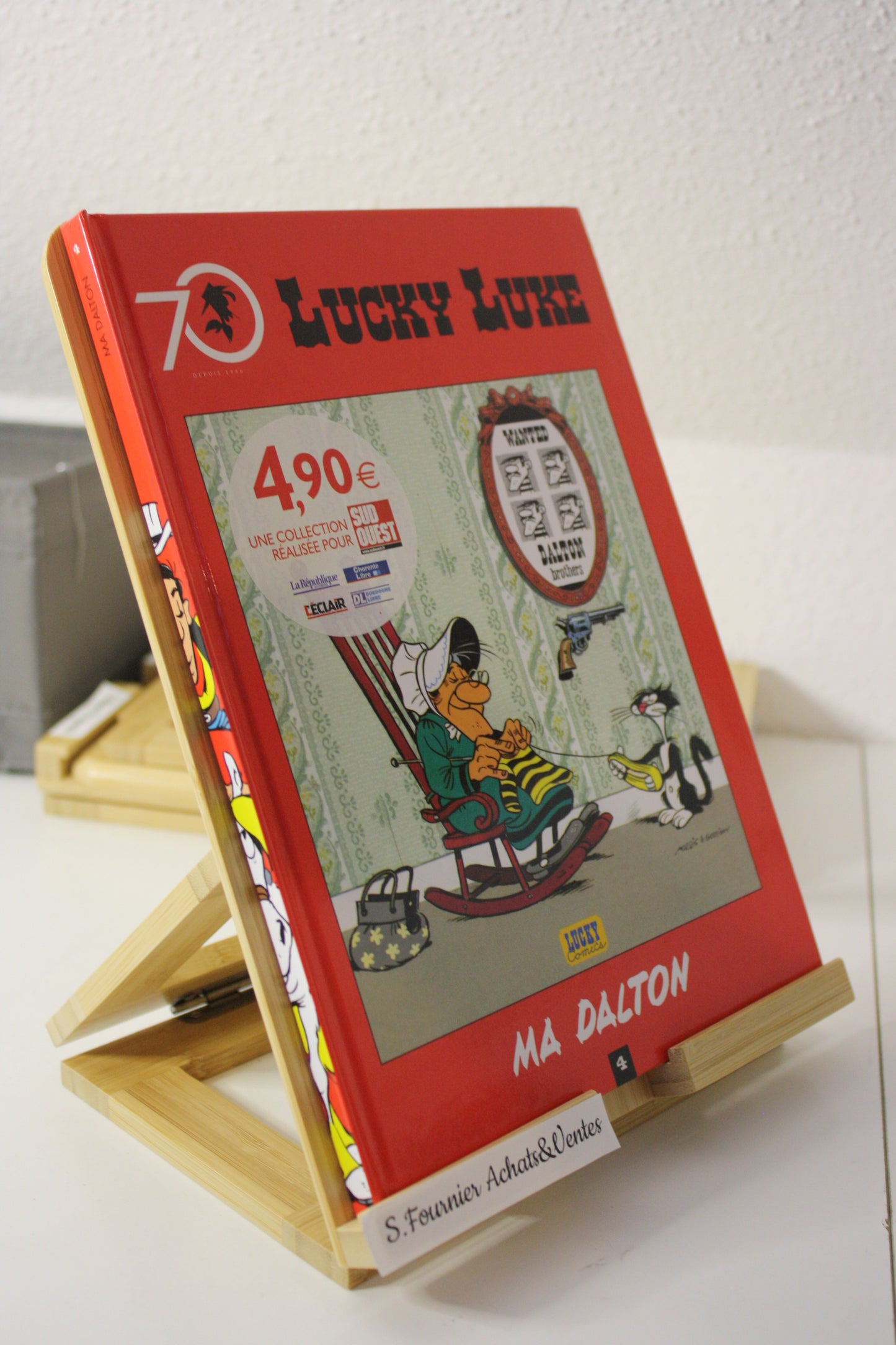Ma Dalton – Lucky Luke – Morris - Journaux du Sud Ouest - Publicitaire - 2016 - 70 ans