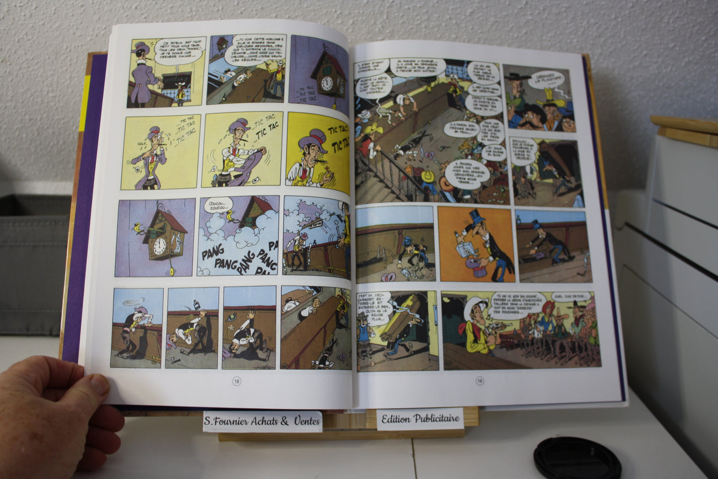 Lucky Luke contre Pat Poker – Lucky Luke – Morris - Dupuis - Publicitaire - 1994 - Esso