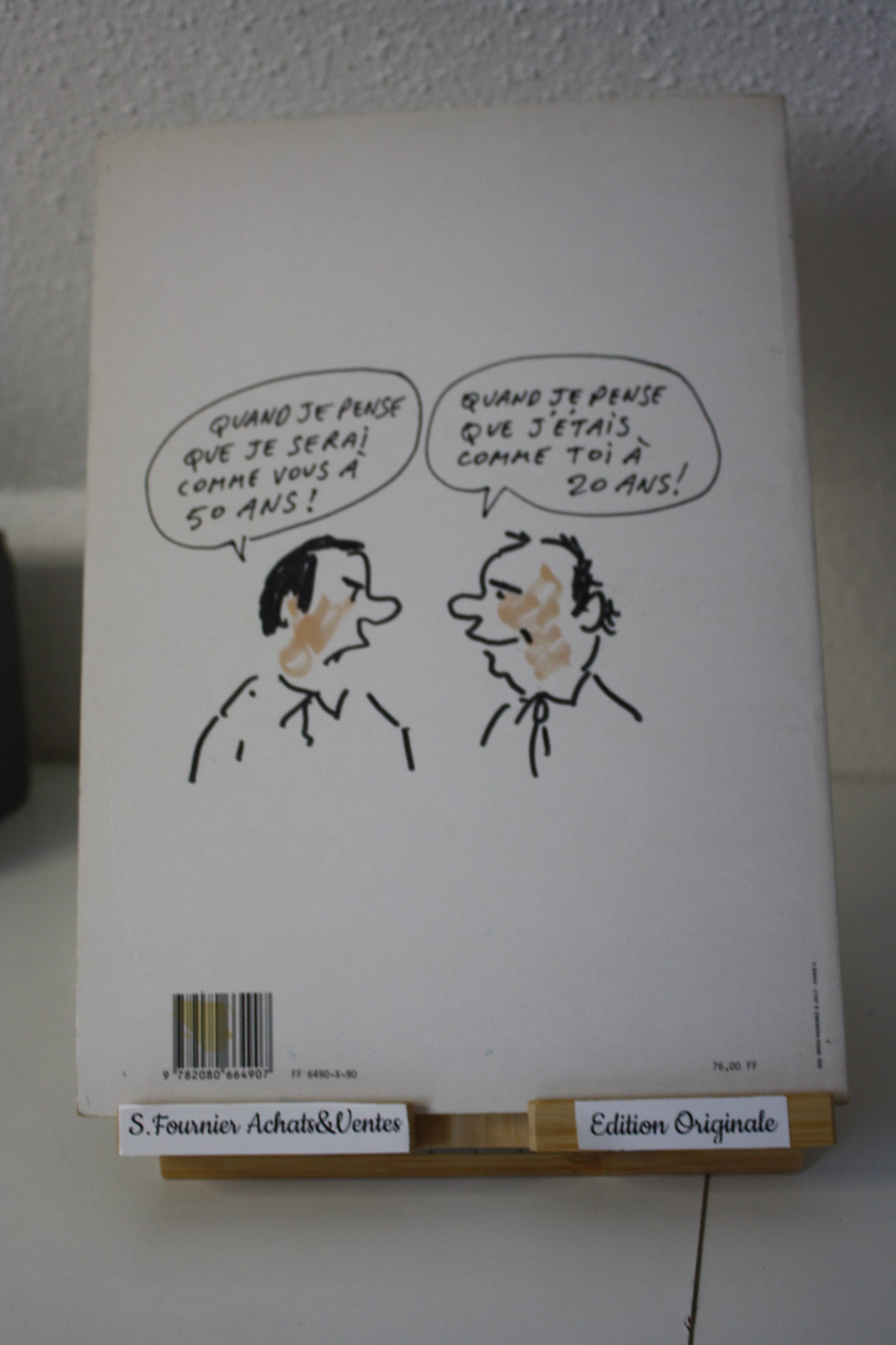 Tout va trop vite – - Wolinski – Flammarion - EO – 1990