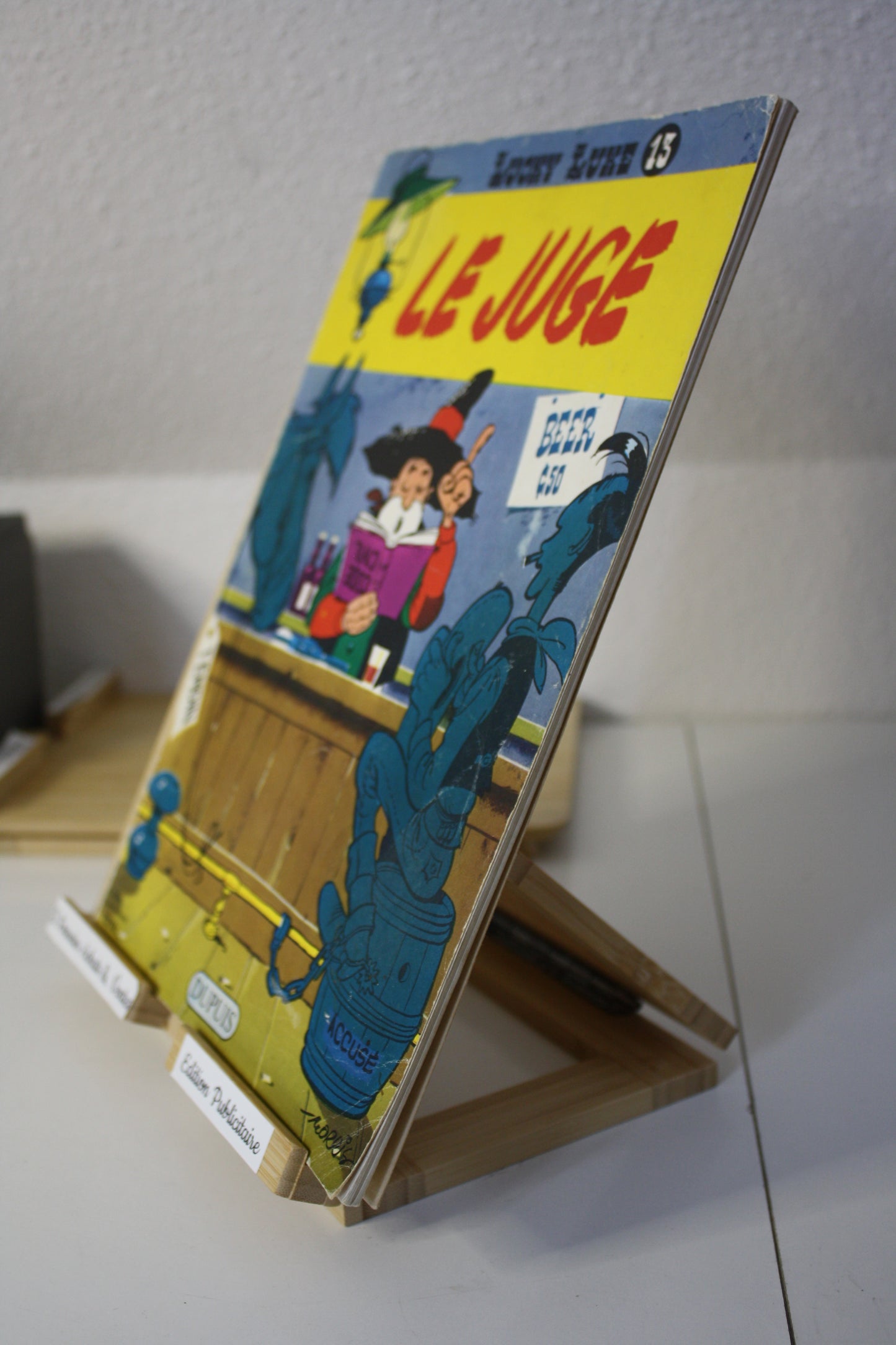 Le juge – Lucky Luke – Morris - Dupuis - Publicitaire– 1972 - Total