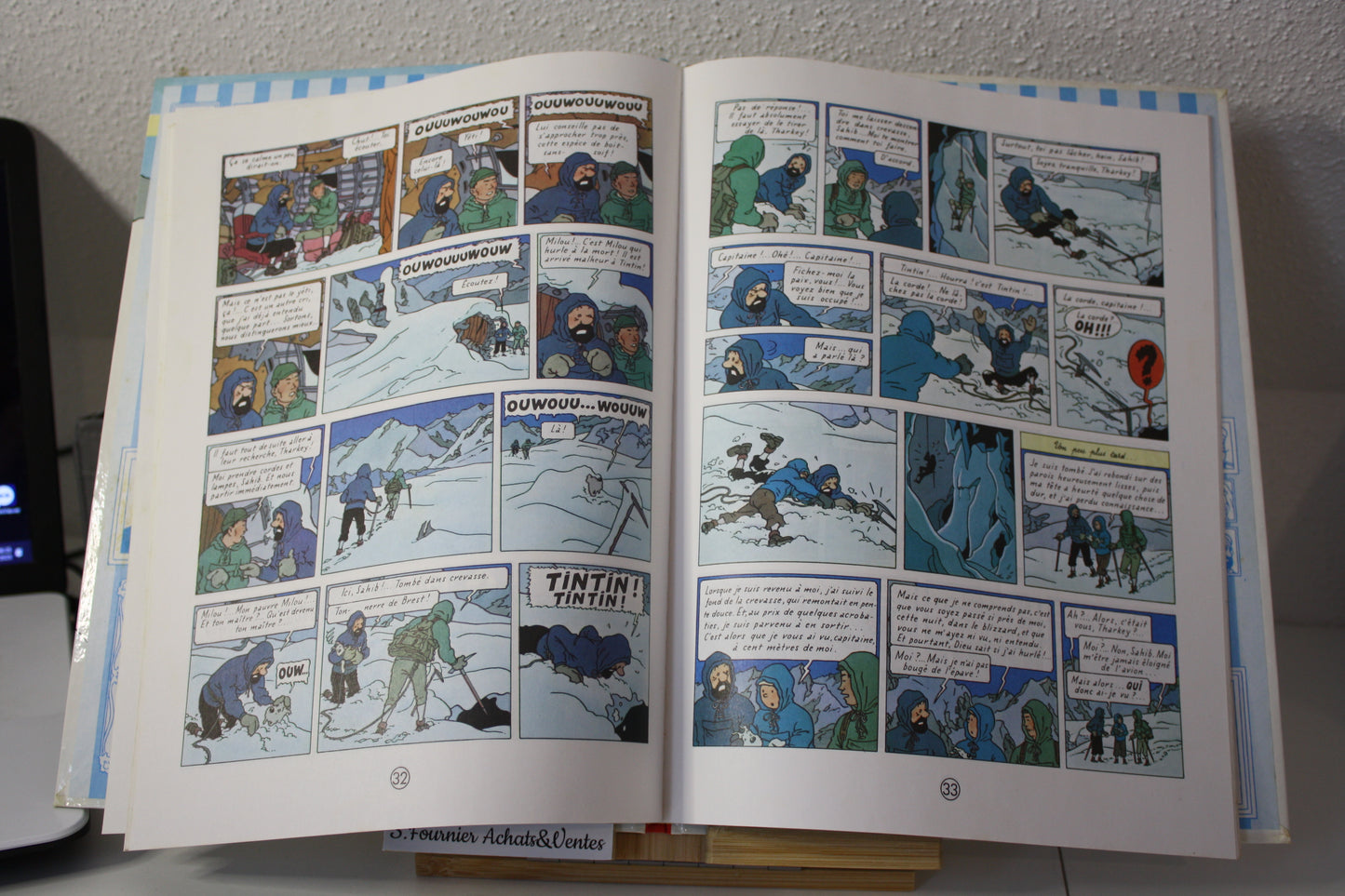 Tintin au tibet – Tintin – Hergé – Casterman - Réédition - 1993/94