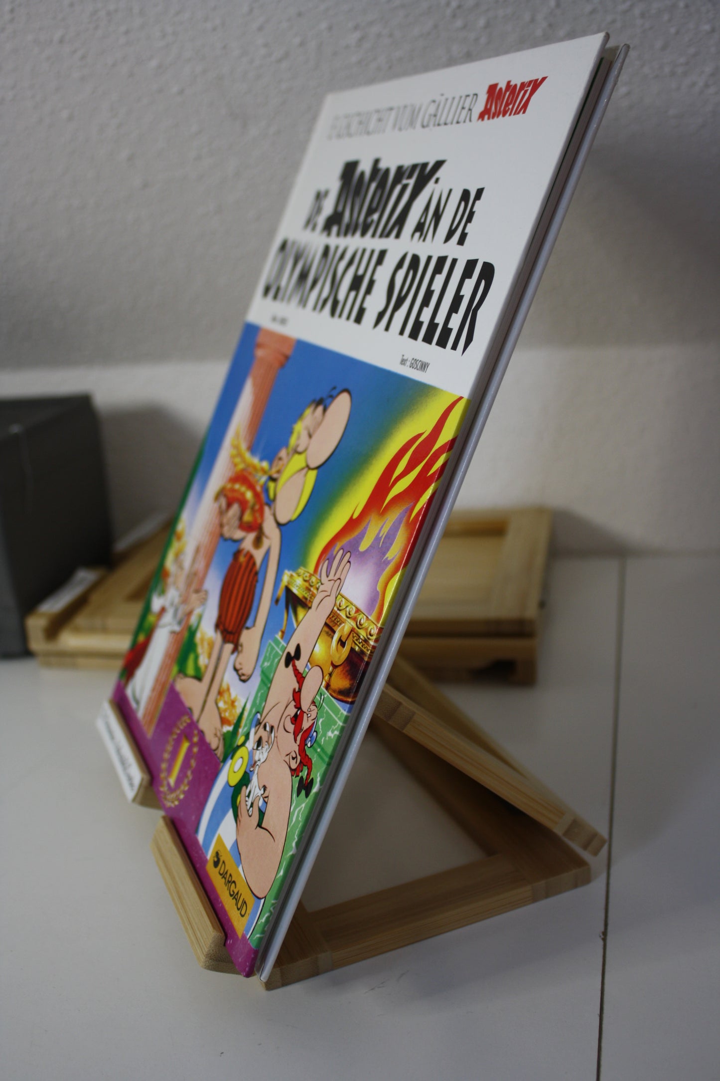De Asterix an de olympische spieller – Astérix – Goscinny Uderzo - Dargaud - Réédition – 1996 - en Alsacien