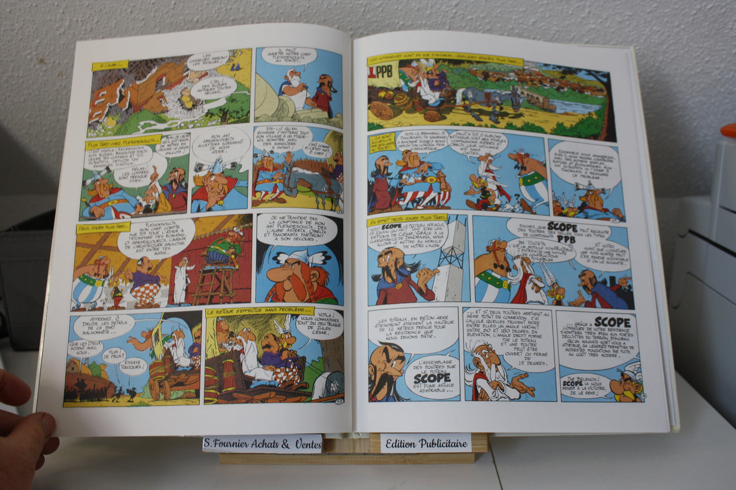 Scope Le poteau Magique – Astérix – PPB SARET – PPB - Publlicitaire - 1982