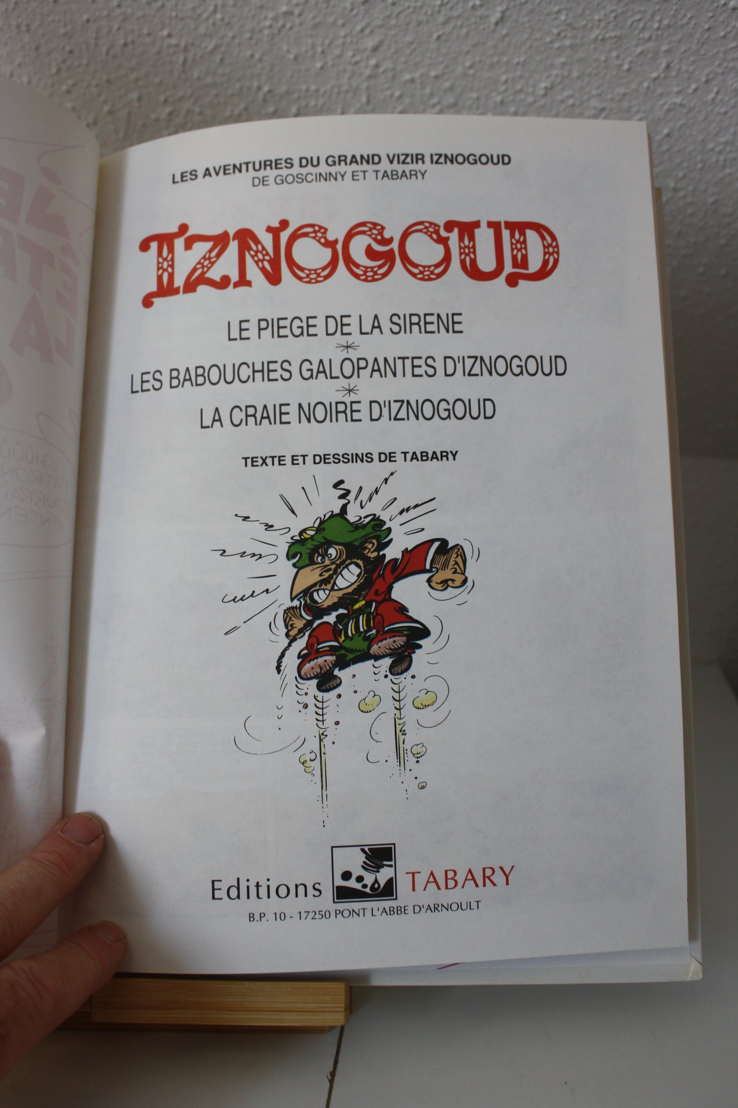 Le piège de la sirène – Iznogoud – Goscinny Tabary – Edition Tabary - EO - 1992