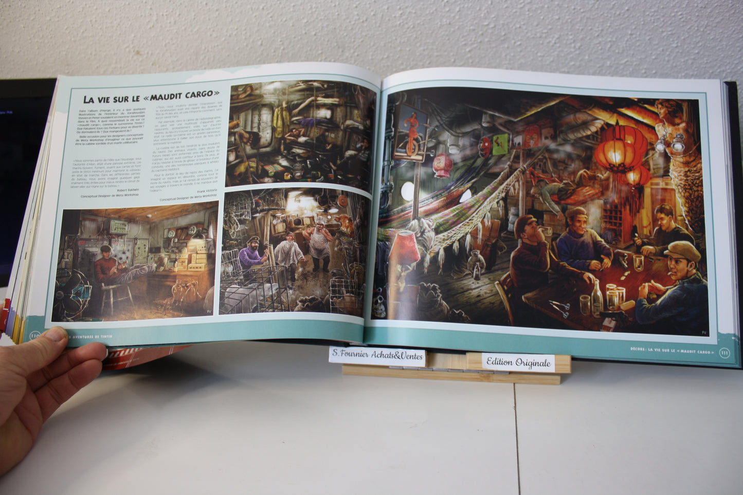 Artbook Les aventures de Tintin – Tintin – Weyrich - WetaNz - EO – 2024
