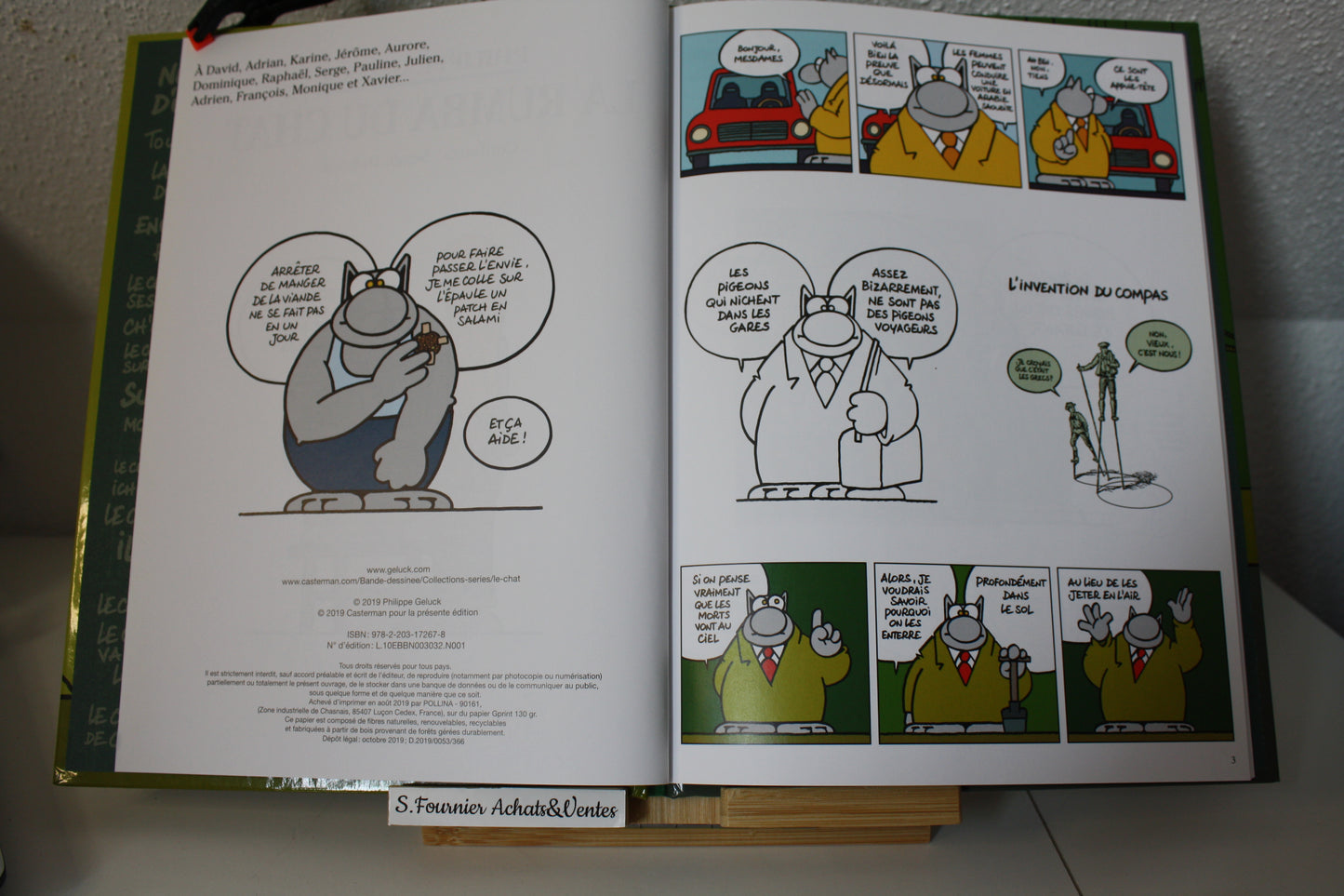 La Rumba du chat – Le Chat – Geluck – Casterman - EO - 2019