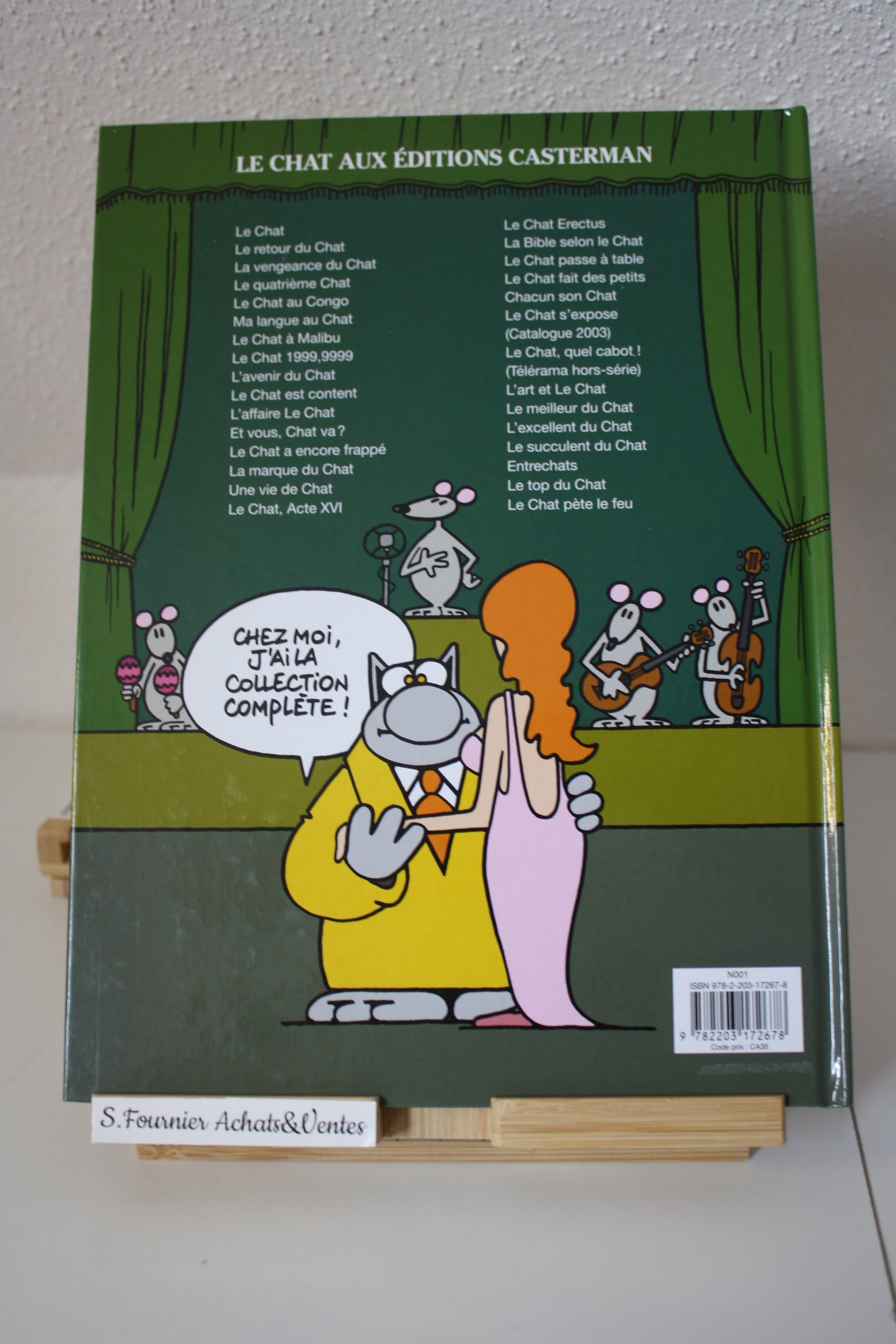 La Rumba du chat – Le Chat – Geluck – Casterman - EO - 2019