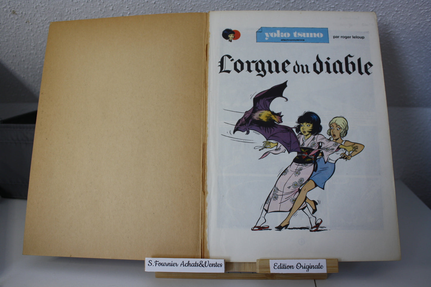L’orgue du diable – Yoko Tsuno – Roger Leloup – Dupuis - EO – 1973