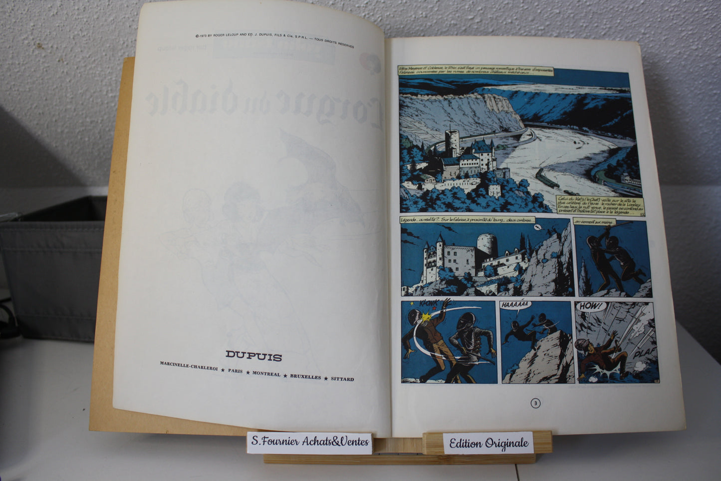 L’orgue du diable – Yoko Tsuno – Roger Leloup – Dupuis - EO – 1973