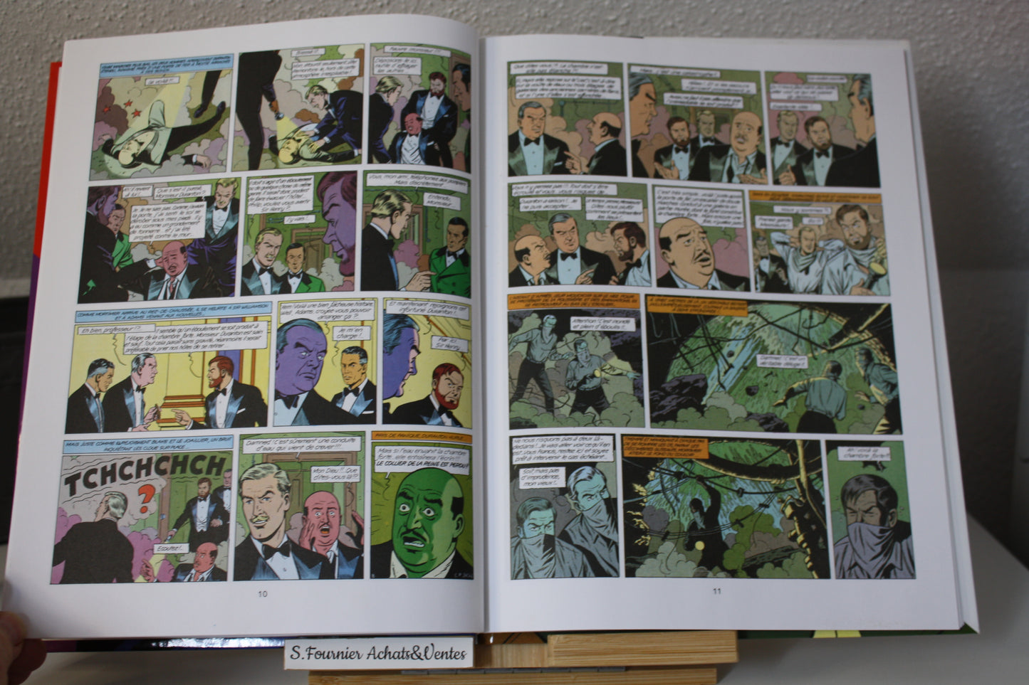 L’affaire du collier – Blake et Mortimer – Edgar P. JAcobs -éditions Delvilles- Publicitaire – 1999 - ESSO