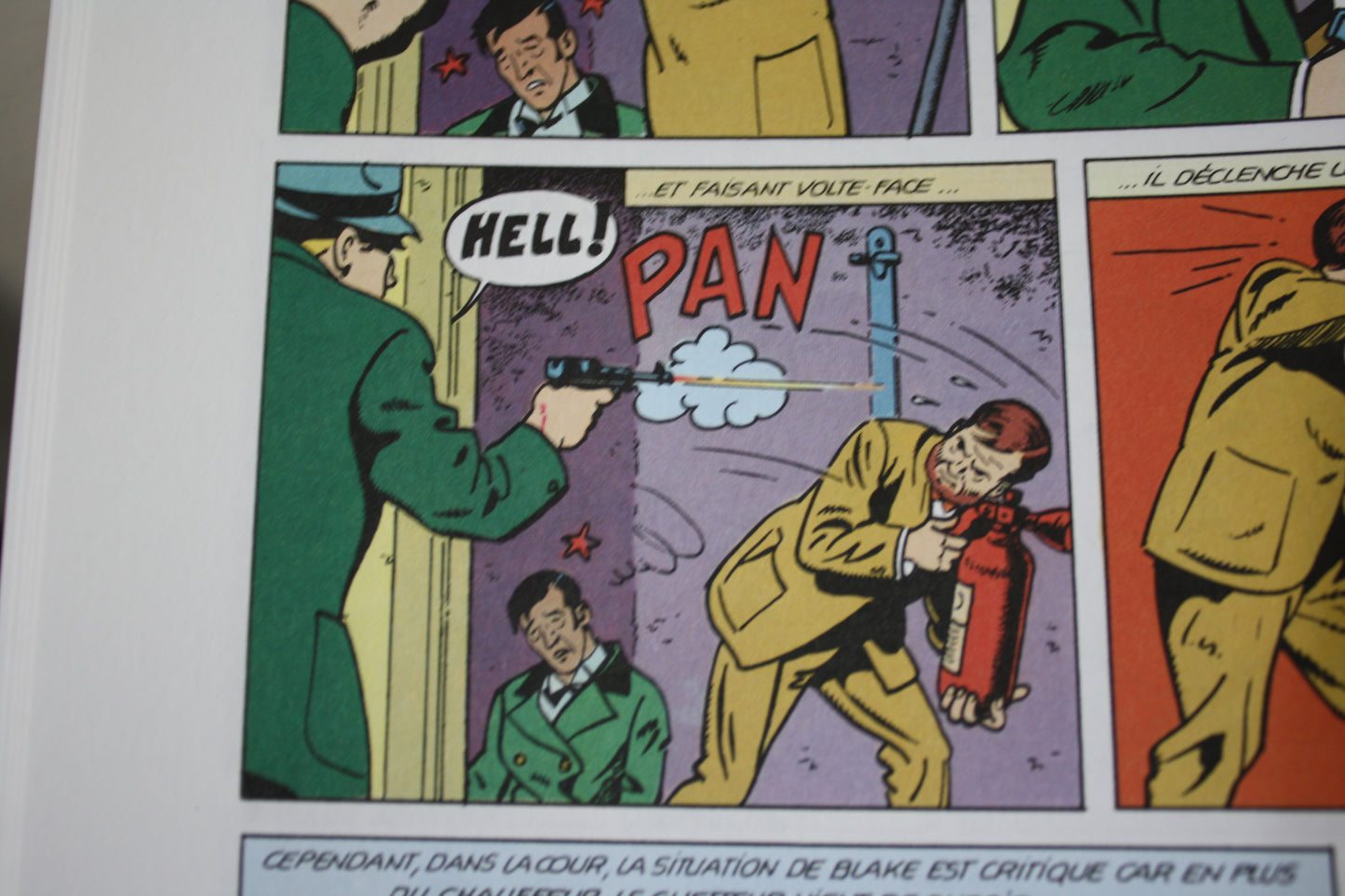 L’affaire du collier – Blake et Mortimer – Edgar P. JAcobs -éditions Delvilles- Publicitaire – 1999 - ESSO