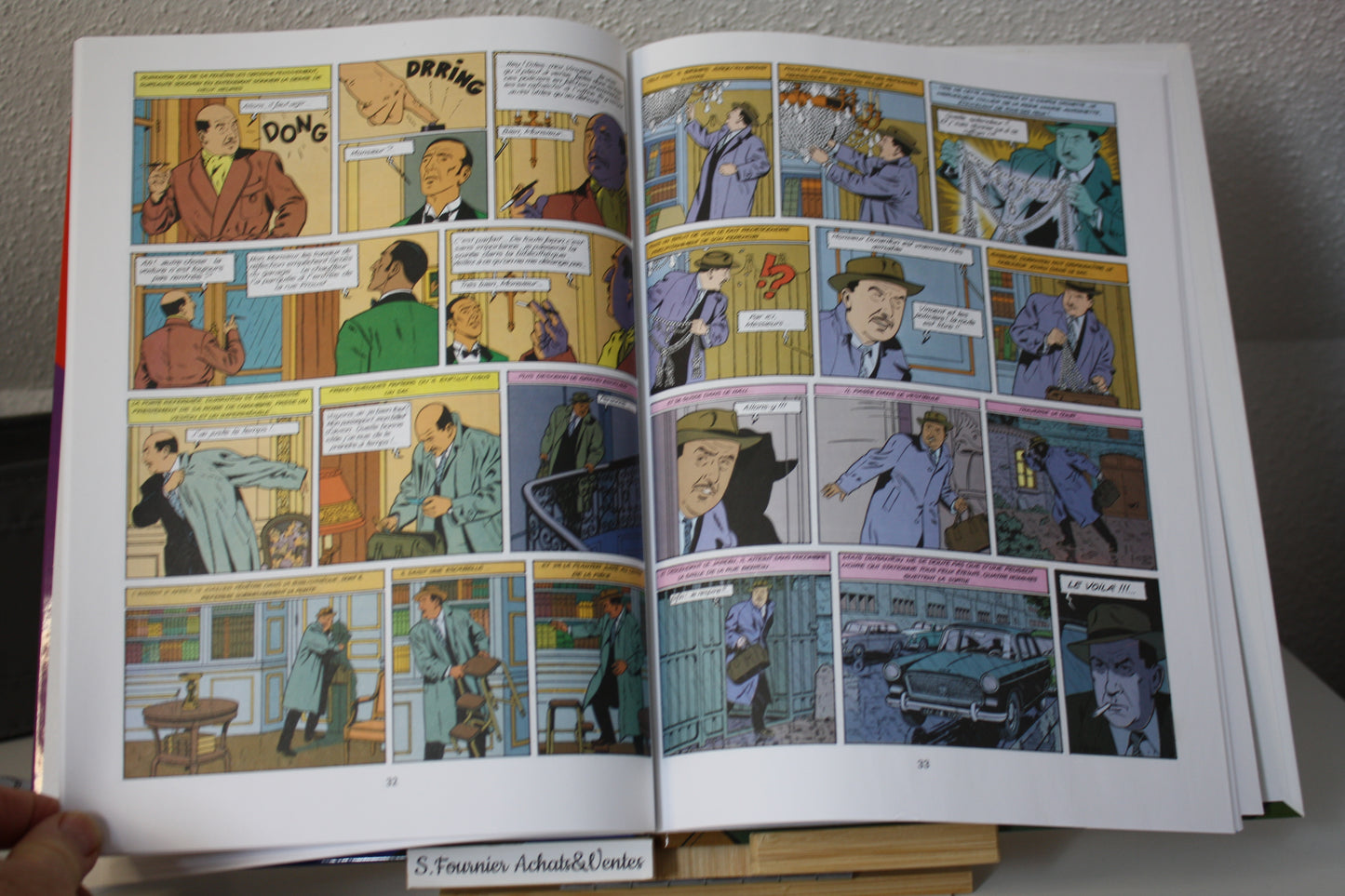 L’affaire du collier – Blake et Mortimer – Edgar P. JAcobs -éditions Delvilles- Publicitaire – 1999 - ESSO