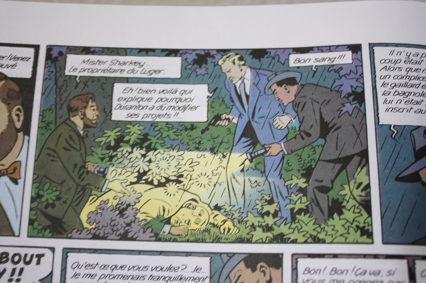 L’affaire du collier – Blake et Mortimer – Edgar P. JAcobs -éditions Delvilles- Publicitaire – 1999 - ESSO