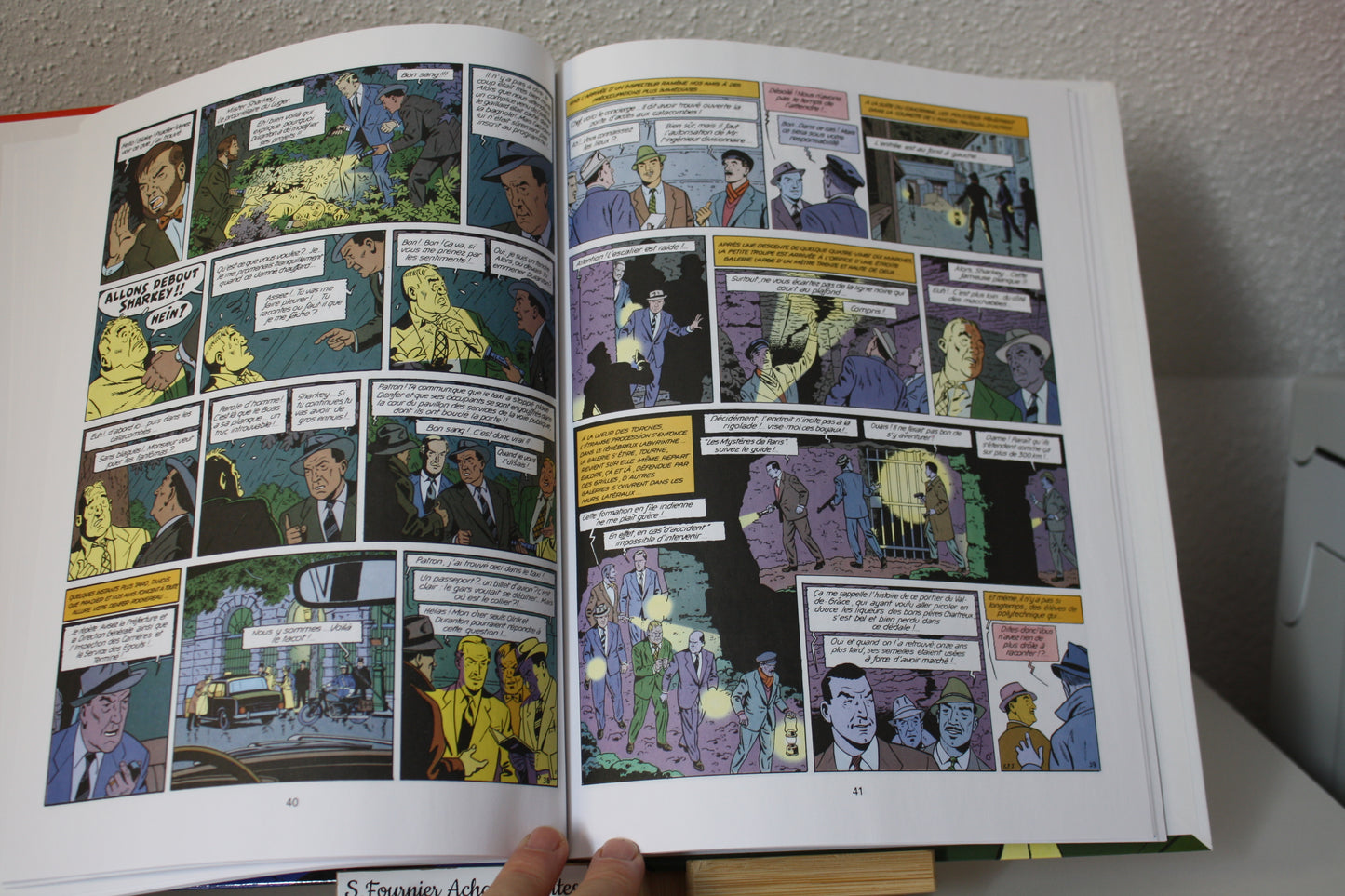 L’affaire du collier – Blake et Mortimer – Edgar P. JAcobs -éditions Delvilles- Publicitaire – 1999 - ESSO
