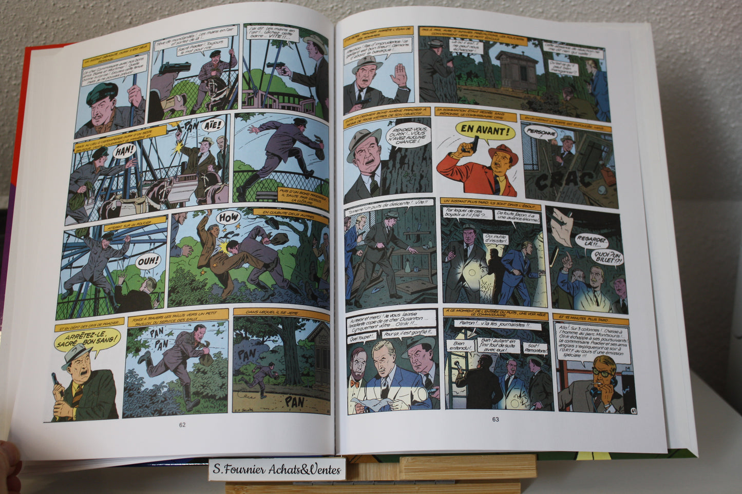 L’affaire du collier – Blake et Mortimer – Edgar P. JAcobs -éditions Delvilles- Publicitaire – 1999 - ESSO