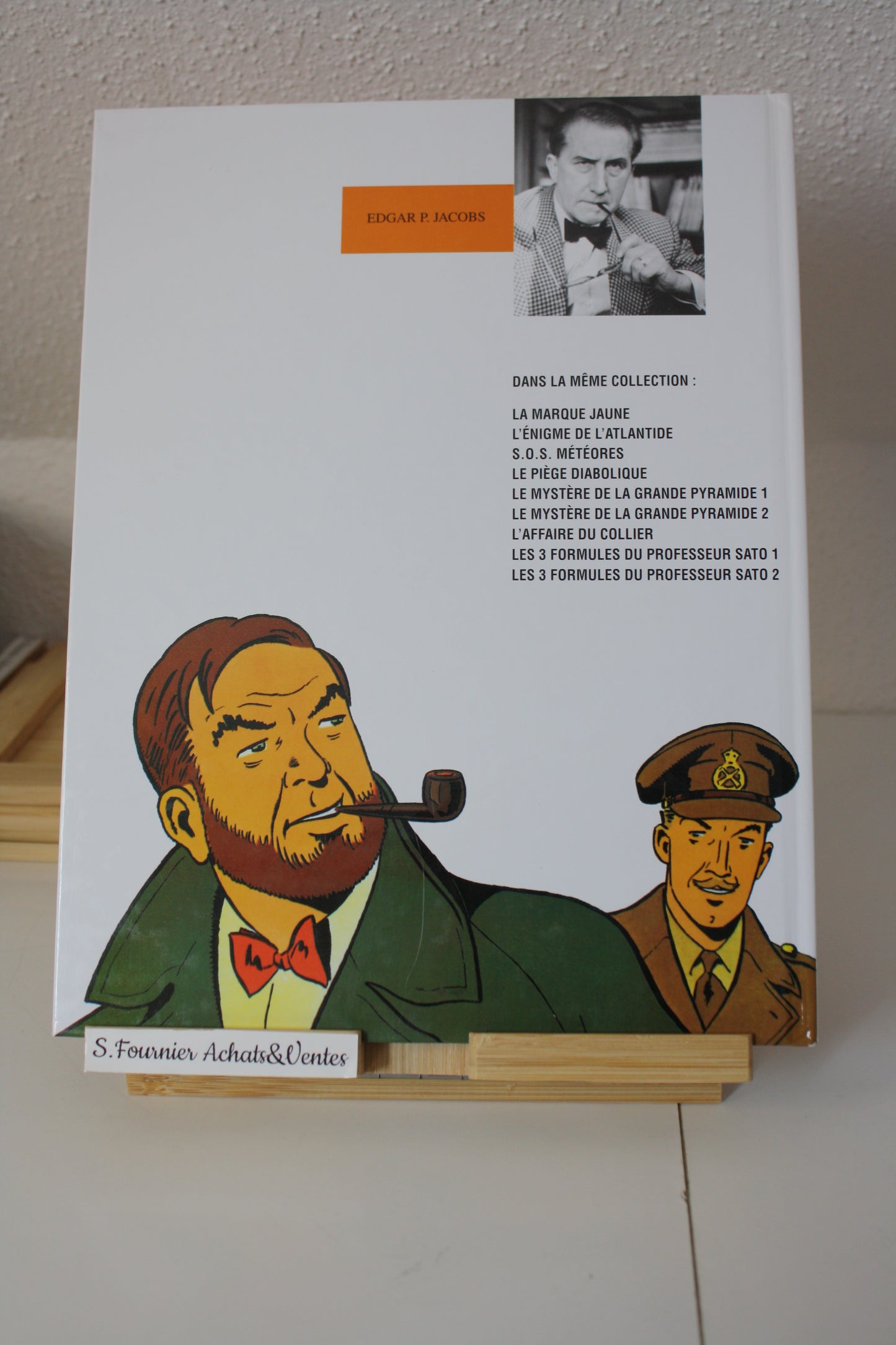 L’affaire du collier – Blake et Mortimer – Edgar P. JAcobs -éditions Delvilles- Publicitaire – 1999 - ESSO