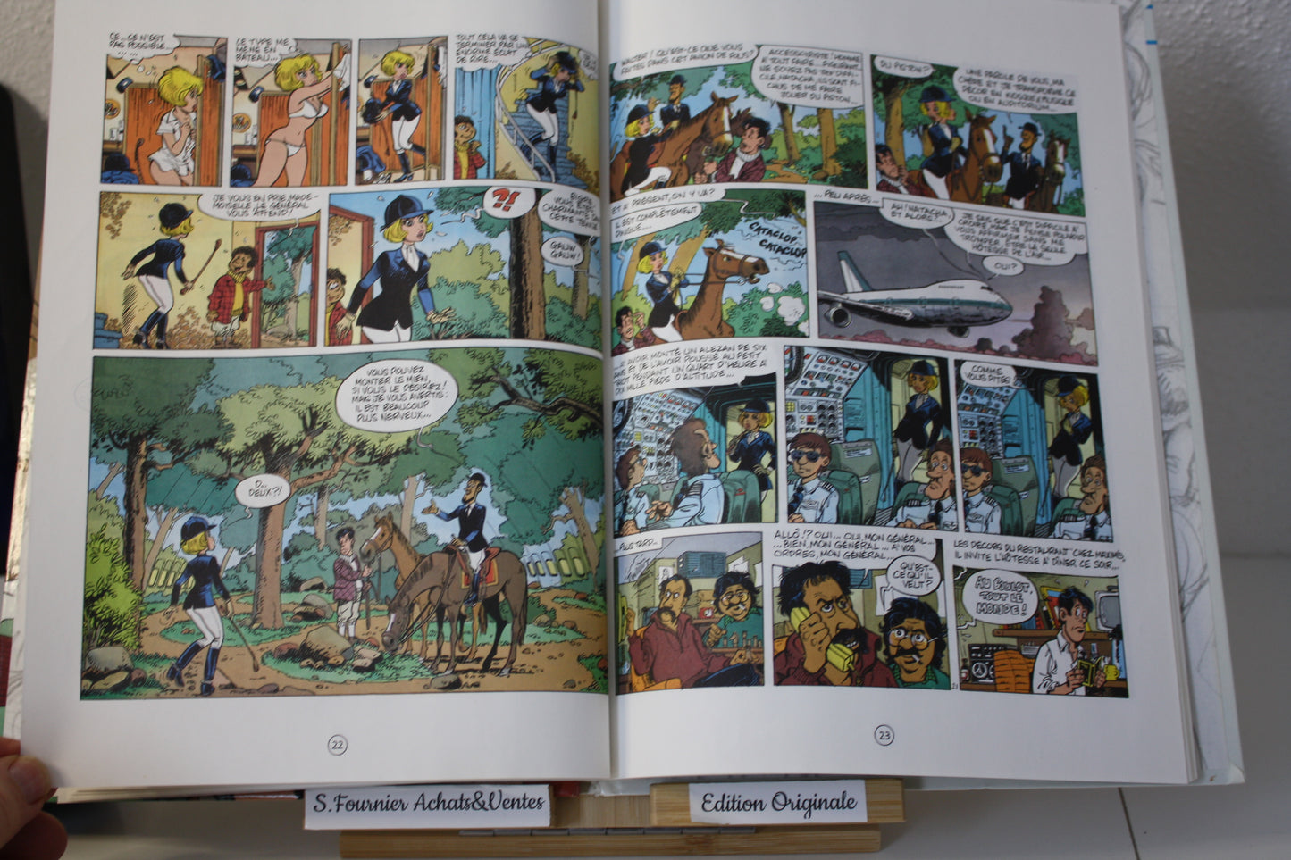 Les nomades du ciel – Natacha – Walthéry, Laudec et Cauvin - Dupuis - EO – 1988