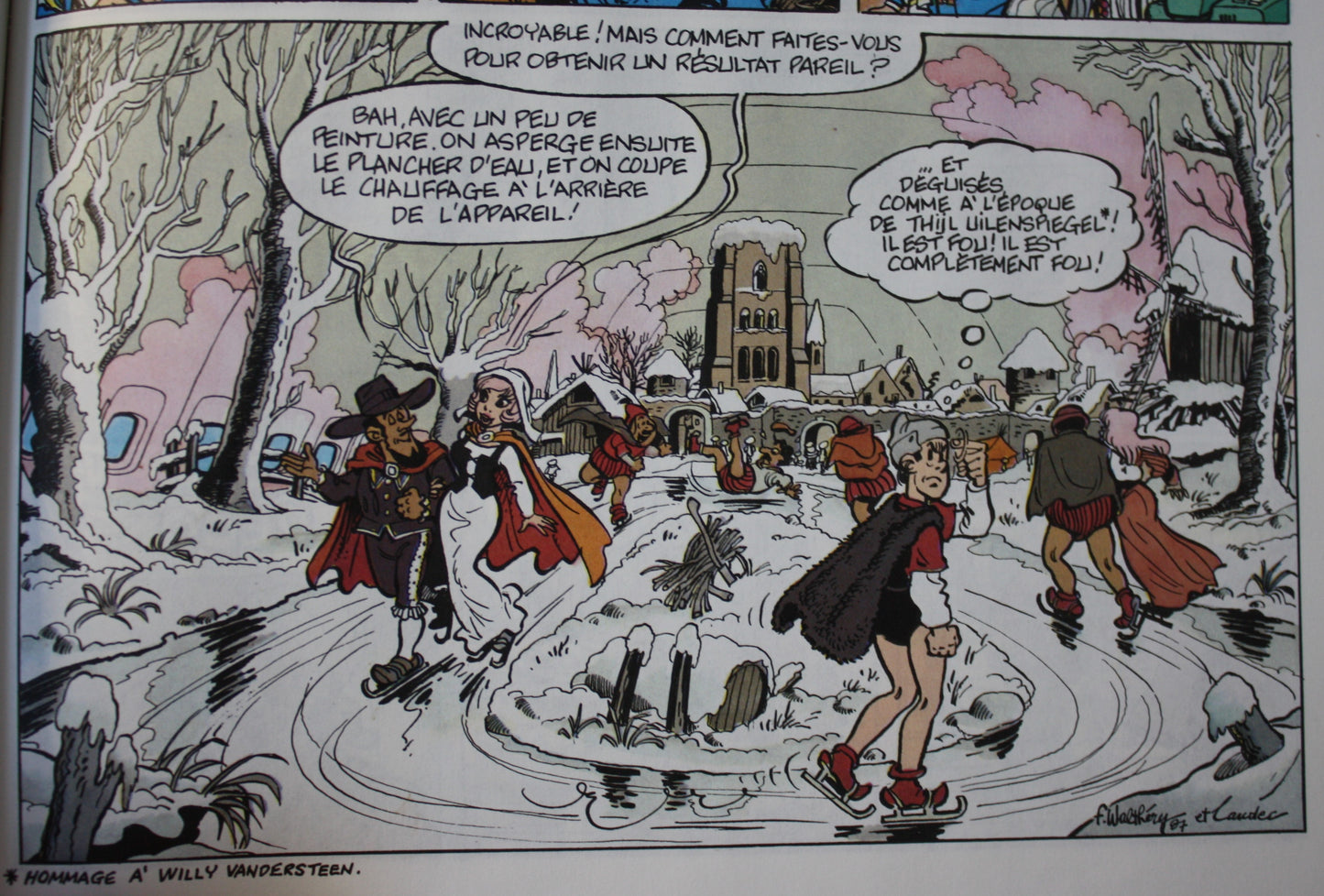 Les nomades du ciel – Natacha – Walthéry, Laudec et Cauvin - Dupuis - EO – 1988