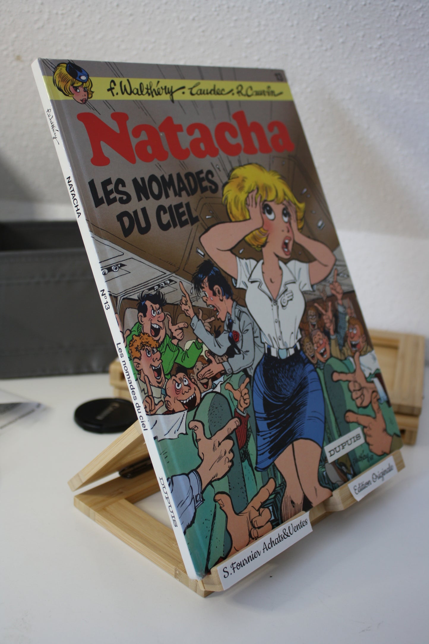 Les nomades du ciel – Natacha – Walthéry, Laudec et Cauvin - Dupuis - EO – 1988