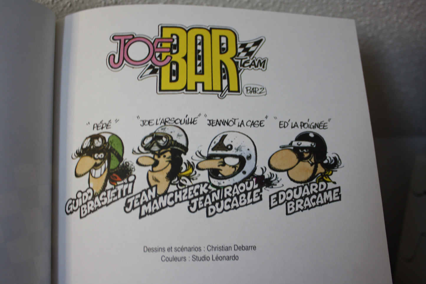 T1 (Bar2) – Joe Bar Team – C Debarre - Vents d’Ouest - EO – 1990