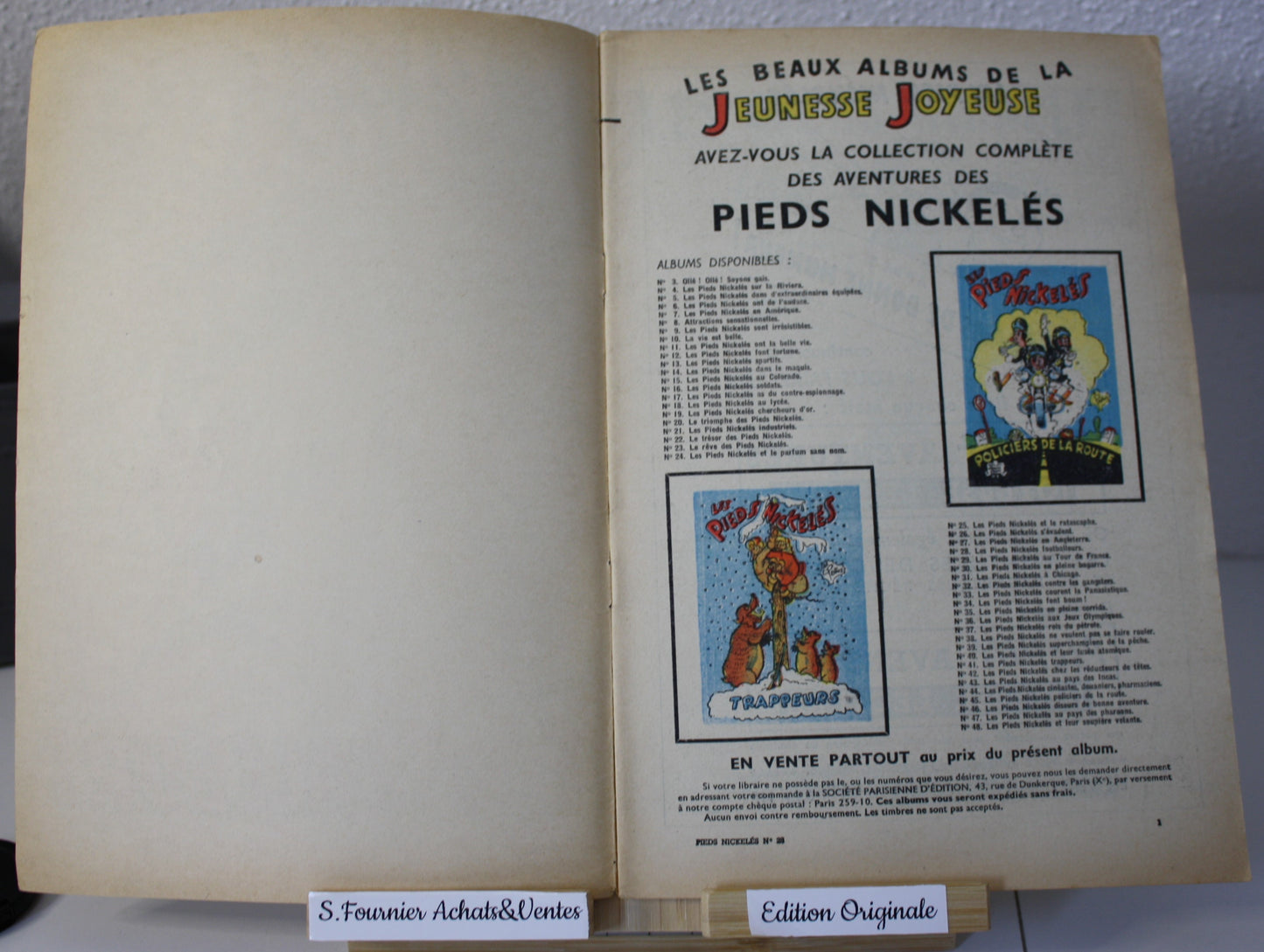 Footballeurs – Les pieds Nickelés –Pellos et Montaubert - Les beaux albums - EO – 1956