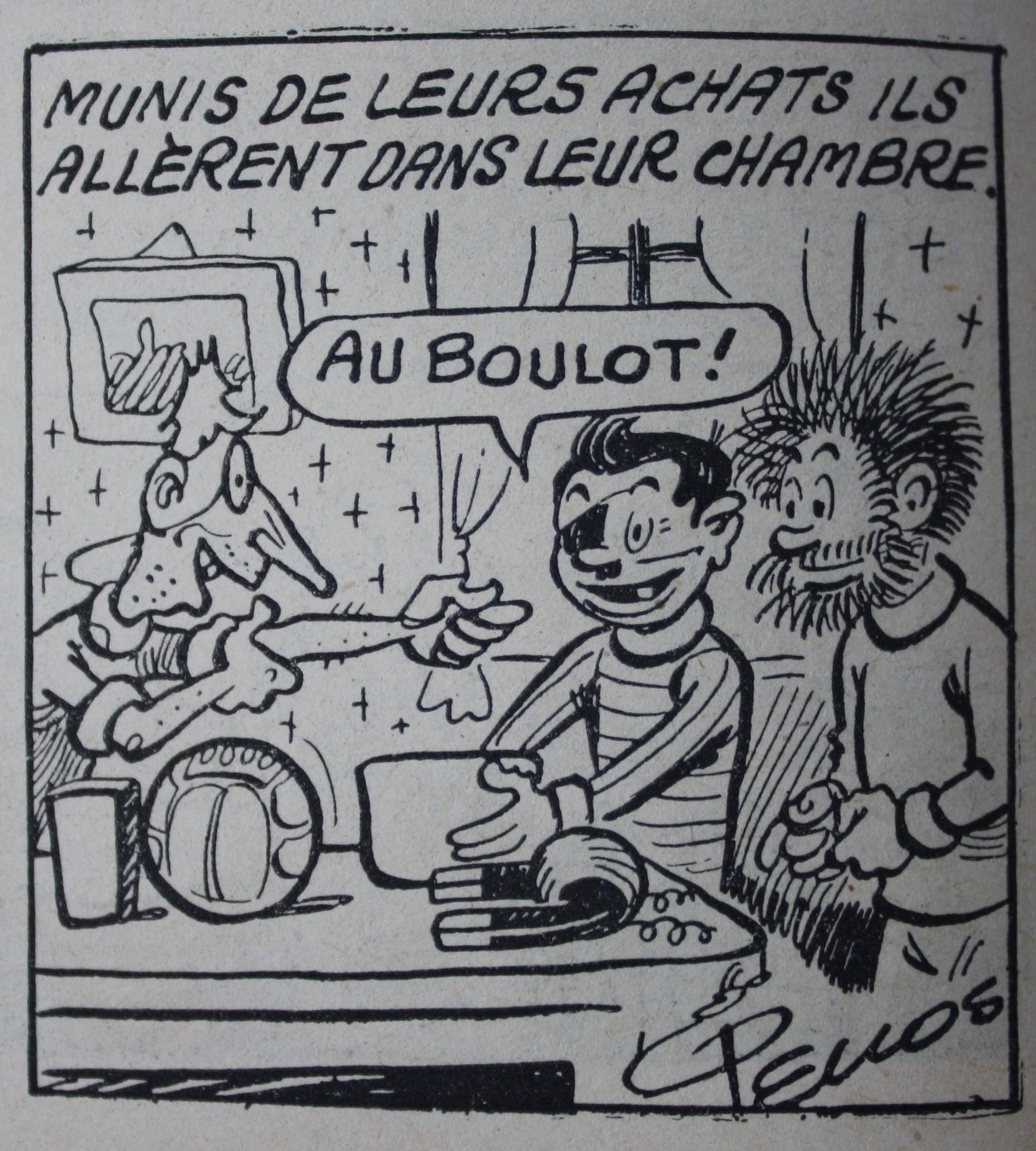 Footballeurs – Les pieds Nickelés –Pellos et Montaubert - Les beaux albums - EO – 1956