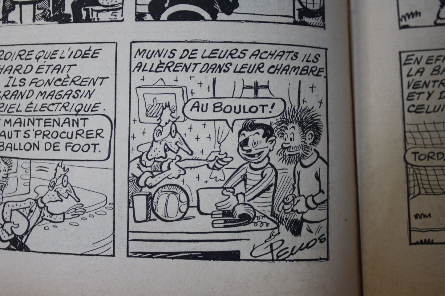 Footballeurs – Les pieds Nickelés –Pellos et Montaubert - Les beaux albums - EO – 1956