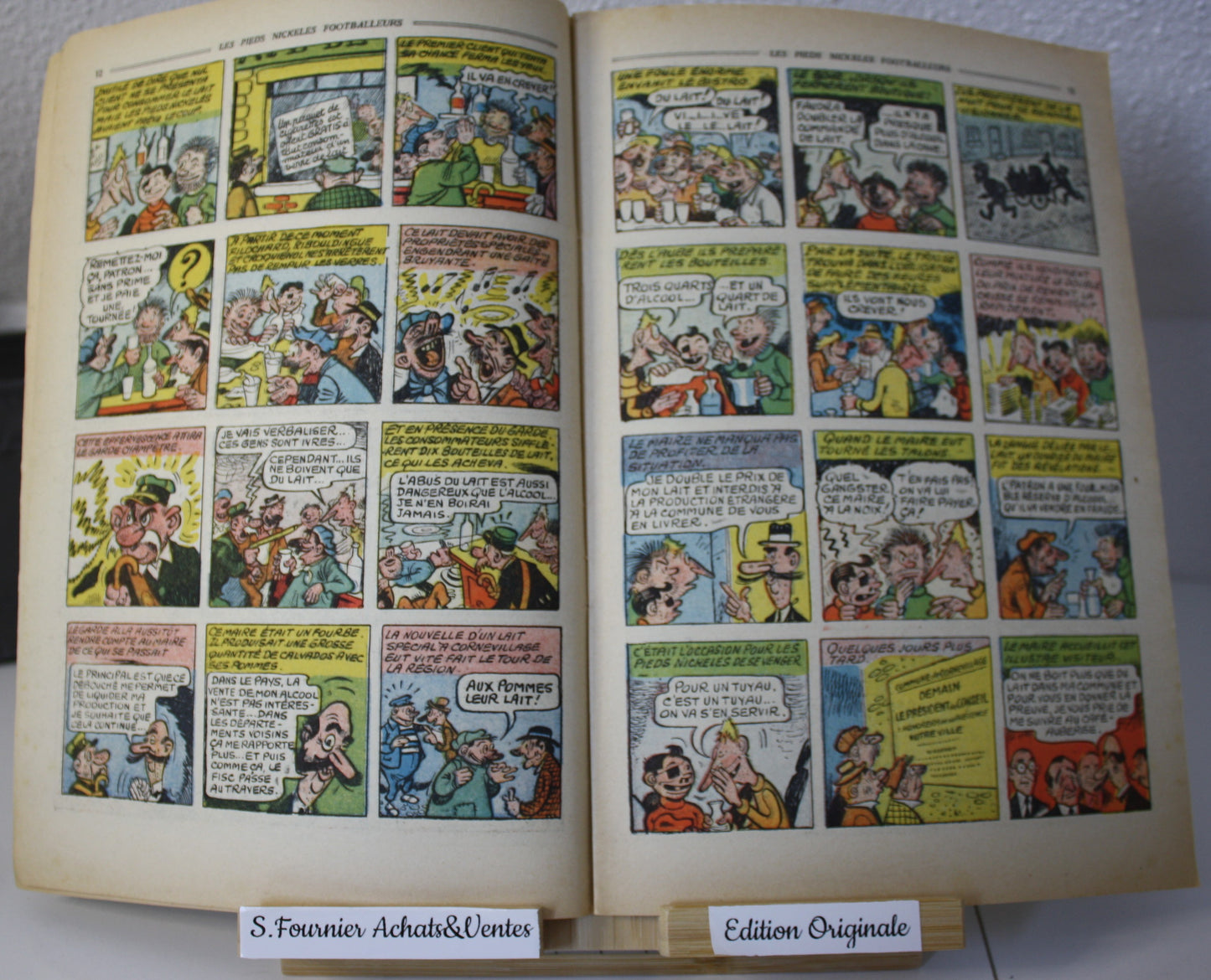 Footballeurs – Les pieds Nickelés –Pellos et Montaubert - Les beaux albums - EO – 1956