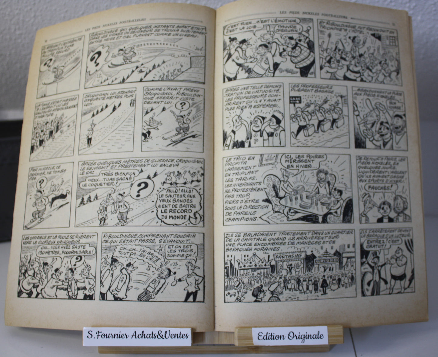 Footballeurs – Les pieds Nickelés –Pellos et Montaubert - Les beaux albums - EO – 1956